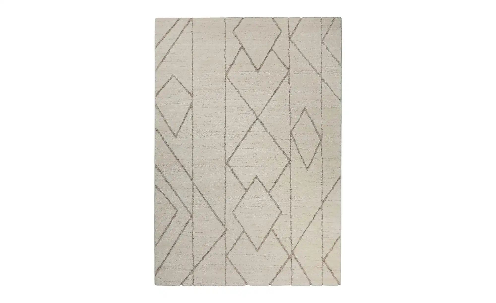 Kurzflorteppich   ¦ beige ¦ Synthetische Fasern ¦ Maße (cm): B: 120 H: 1,8 günstig online kaufen