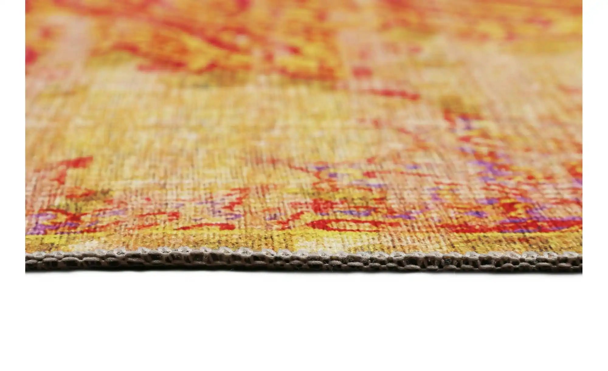 Thumbnail - Kurzflorteppich ¦ gelb ¦ Baumwolle ¦ Maße (cm): B: 110 H: 0,6 Teppiche > Vintage Teppiche - Höffner