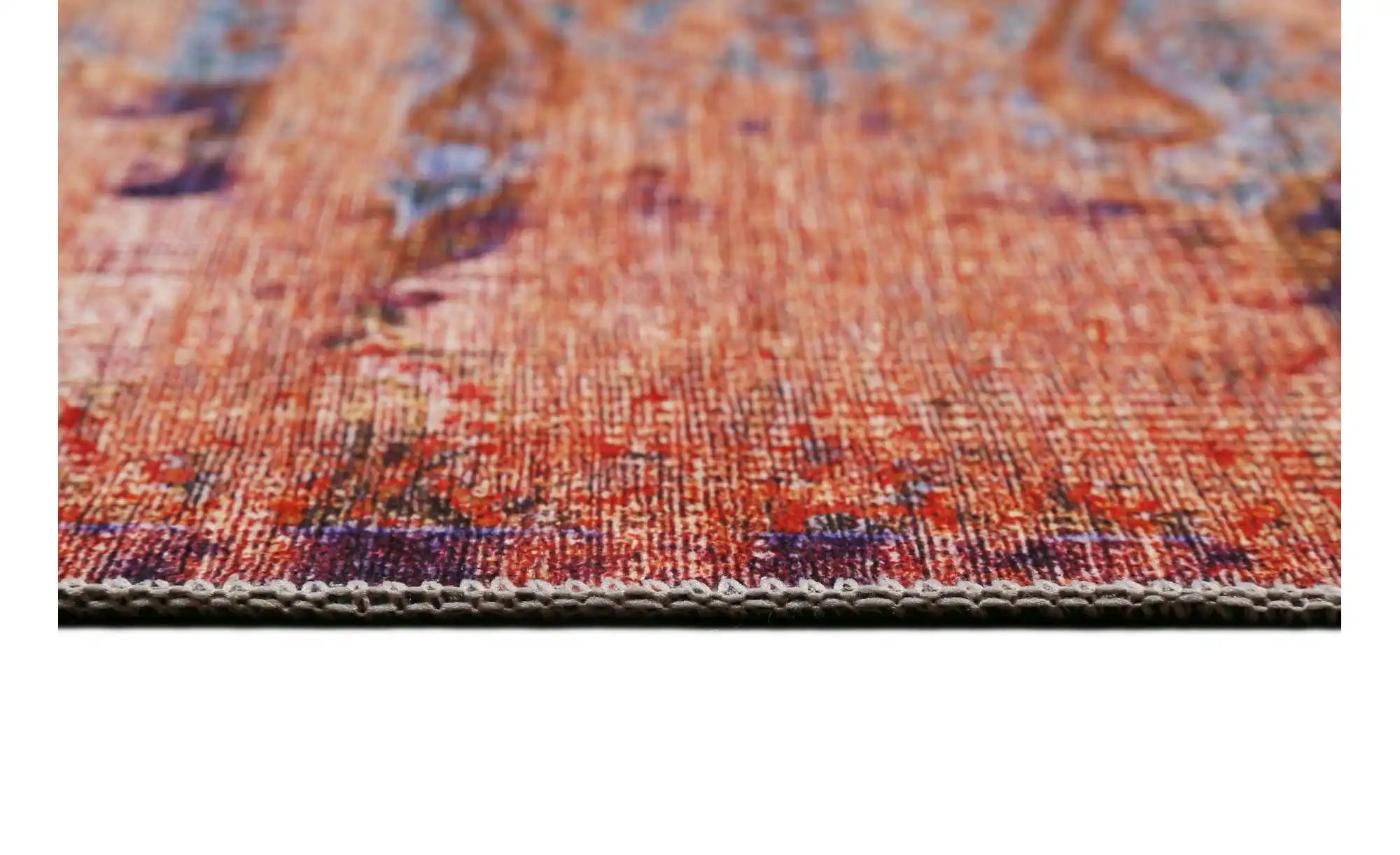 Thumbnail - Kurzflorteppich ¦ mehrfarbig ¦ Baumwolle ¦ Maße (cm): B: 70 H: 0,6 Teppiche > Vintage Teppiche - Höffner