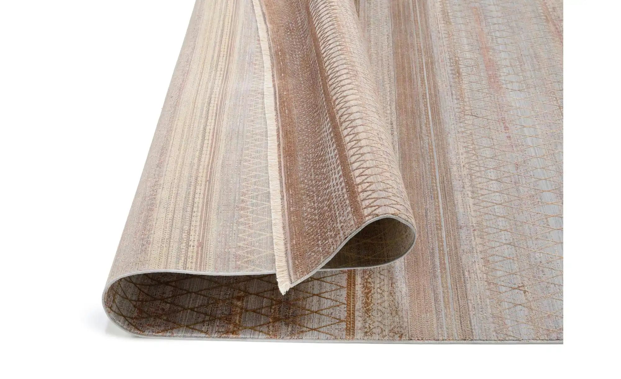 Teppich  Cremona ¦ braun ¦ Synthetische Fasern ¦ Maße (cm): B: 200 H: 0,7 T günstig online kaufen
