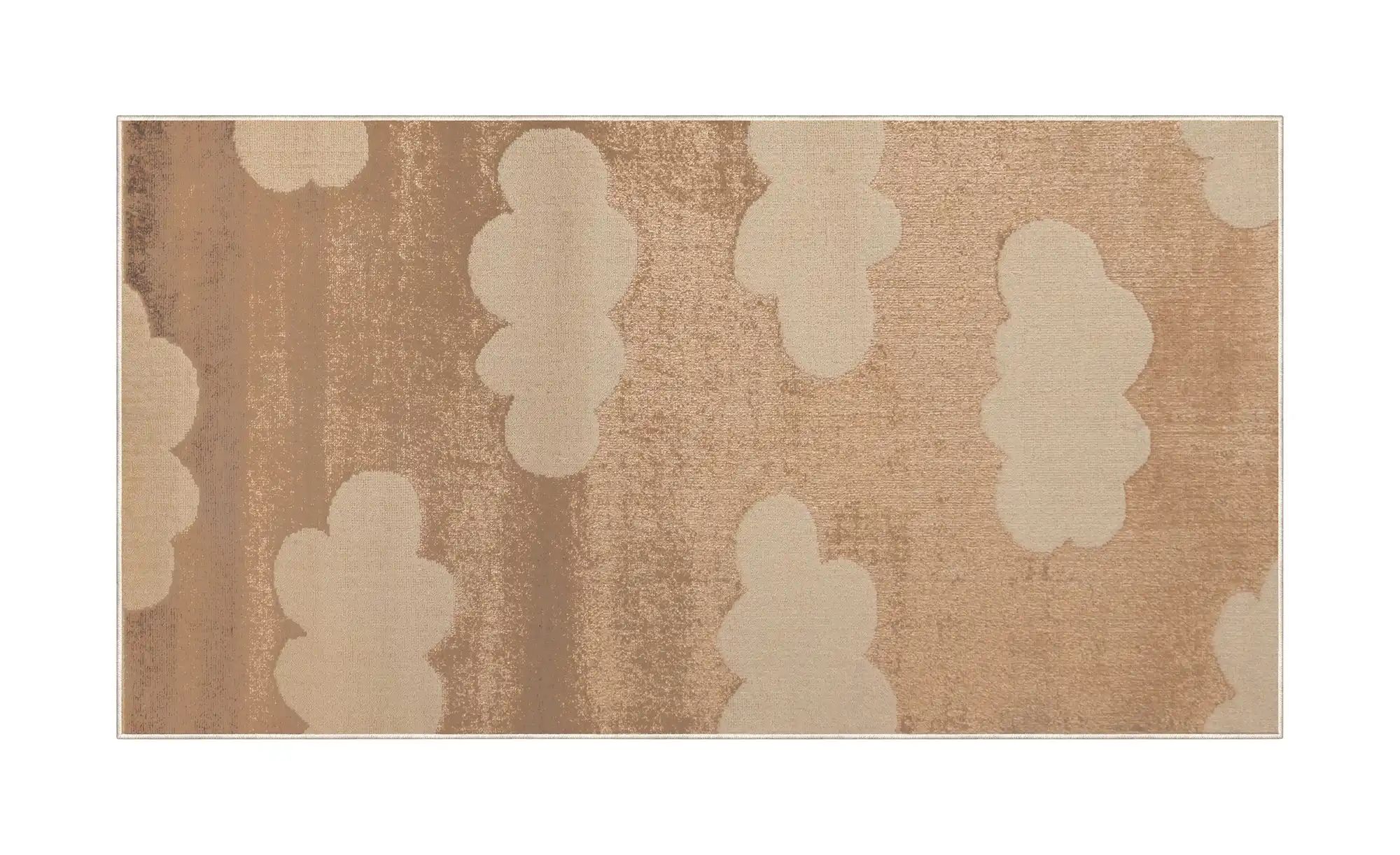 KJUT Webteppich  Clouds ¦ beige ¦ Synthetische Fasern ¦ Maße (cm): B: 80 Te günstig online kaufen