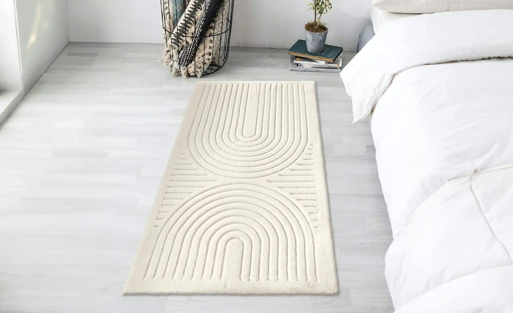 Thumbnail - como Webteppich  Bolero ¦ beige ¦ Synthetische Fasern ¦ Maße (cm): B: 80 Teppiche > Einfarbige Teppiche - Höffner