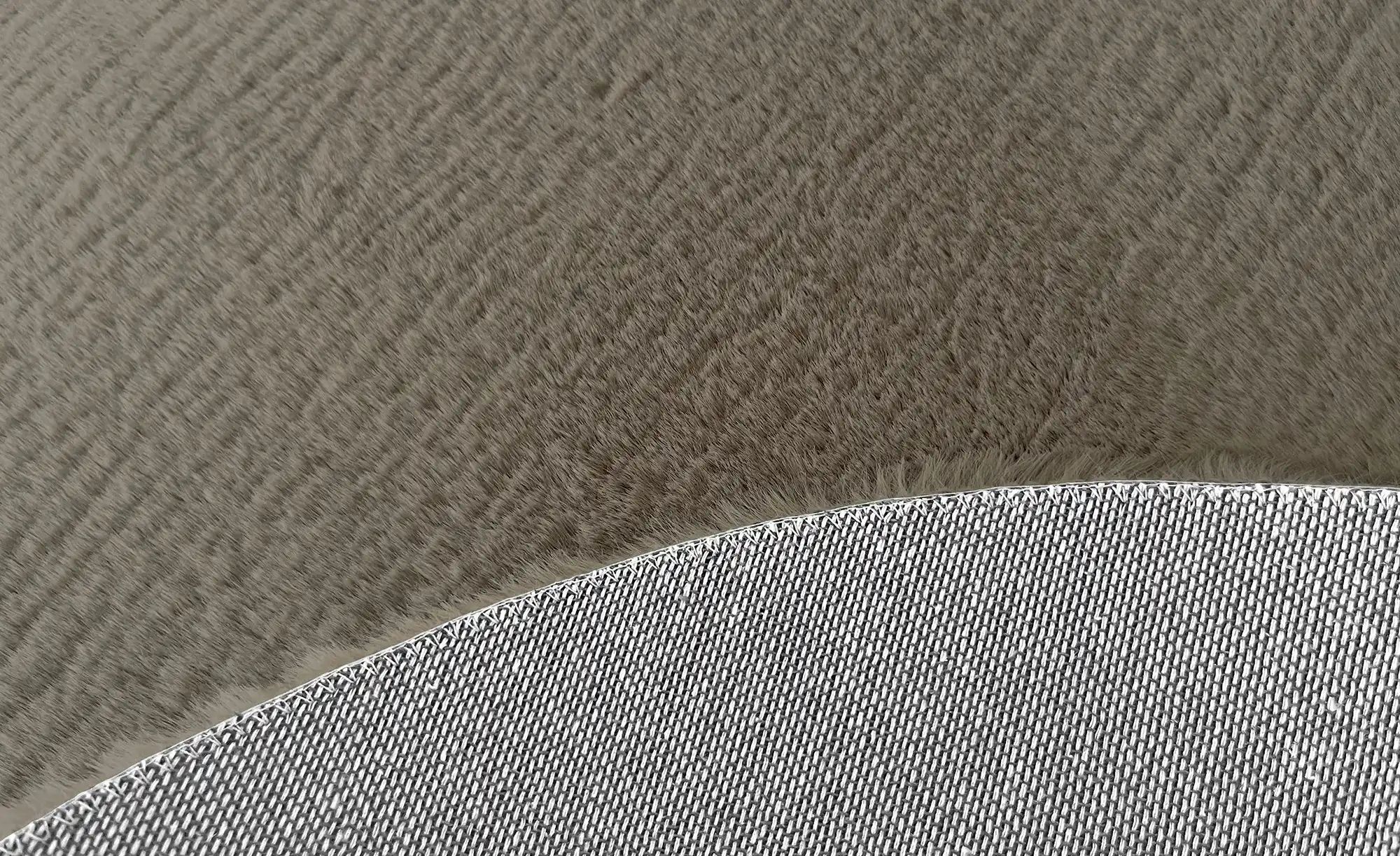 Thumbnail - como Hochflorteppich Bunny ¦ braun ¦ Synthetische Fasern Ø: 80 Teppiche > Hochflorteppiche - Höffner