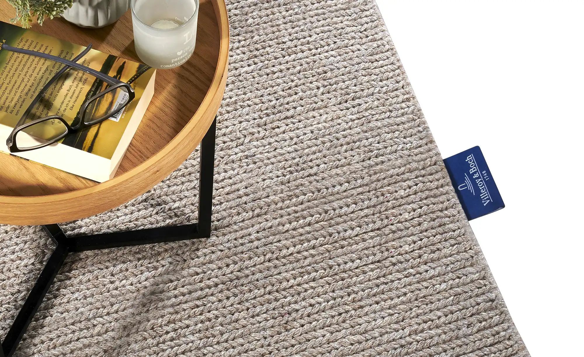 Thumbnail - Villeroy & Boch Webteppich Kollektion 1748 ¦ beige ¦ Wolle ¦ Maße (cm): B: 120 Teppiche > Einfarbige Teppiche - Höffner