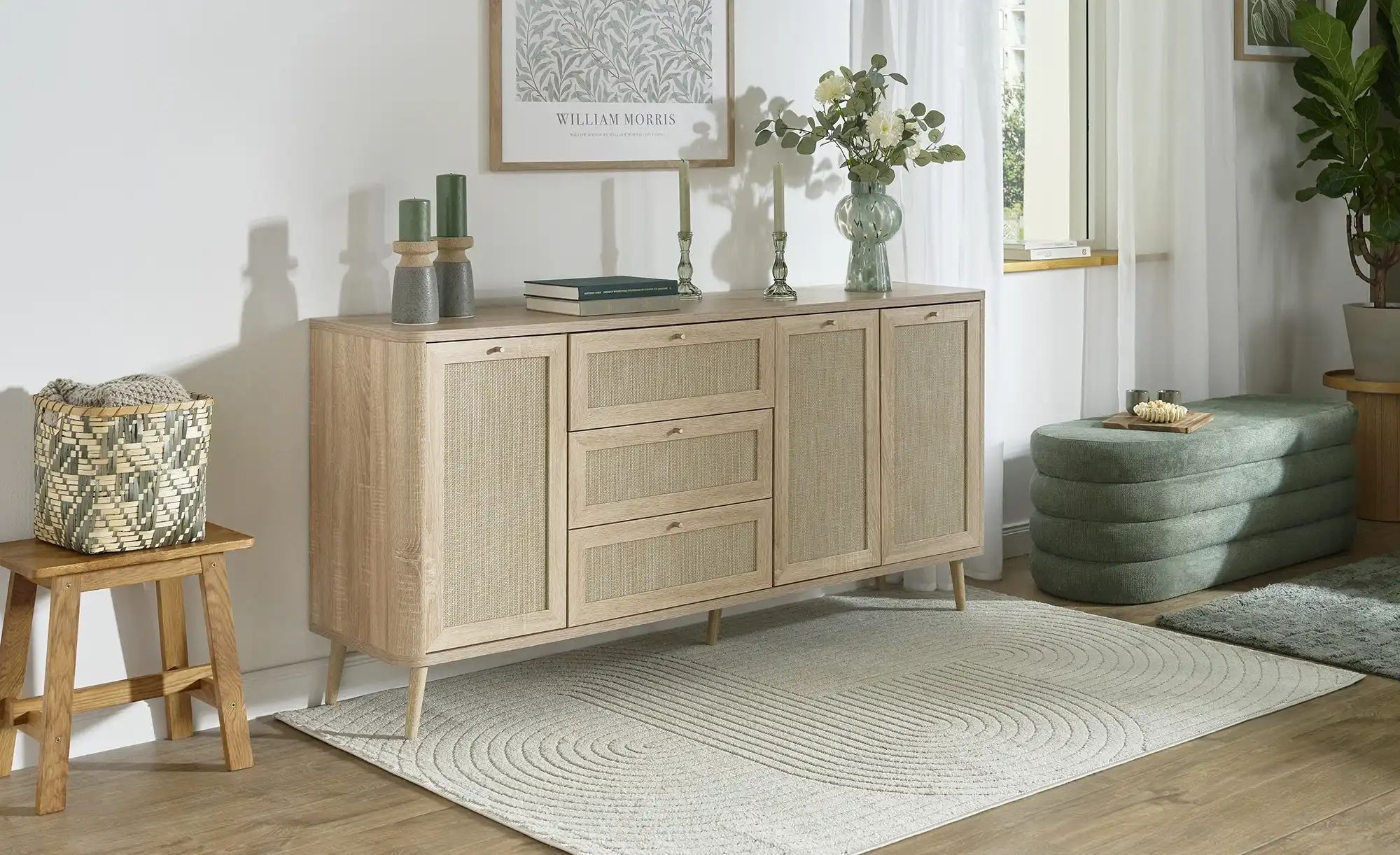 In- und Outdoorteppich  Tenerife Plus ¦ grün ¦ Synthetische Fasern ¦ Maße ( günstig online kaufen