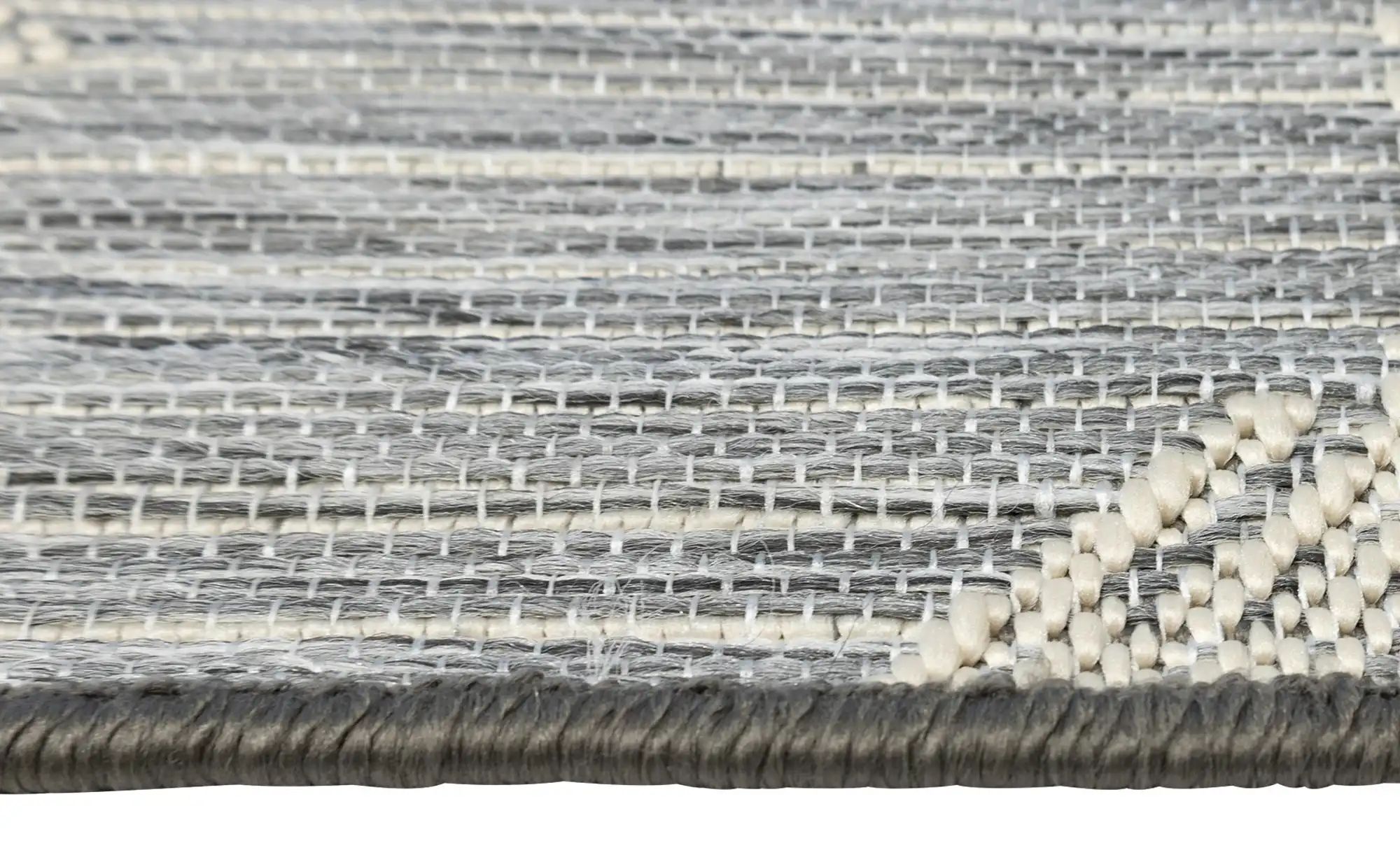 Thumbnail - In-und Outdoorteppich  Scandinavian ¦ grau ¦ Synthetische Fasern ¦ Maße (cm): B: 133 Teppiche > Outdoor Teppiche - Höffn...