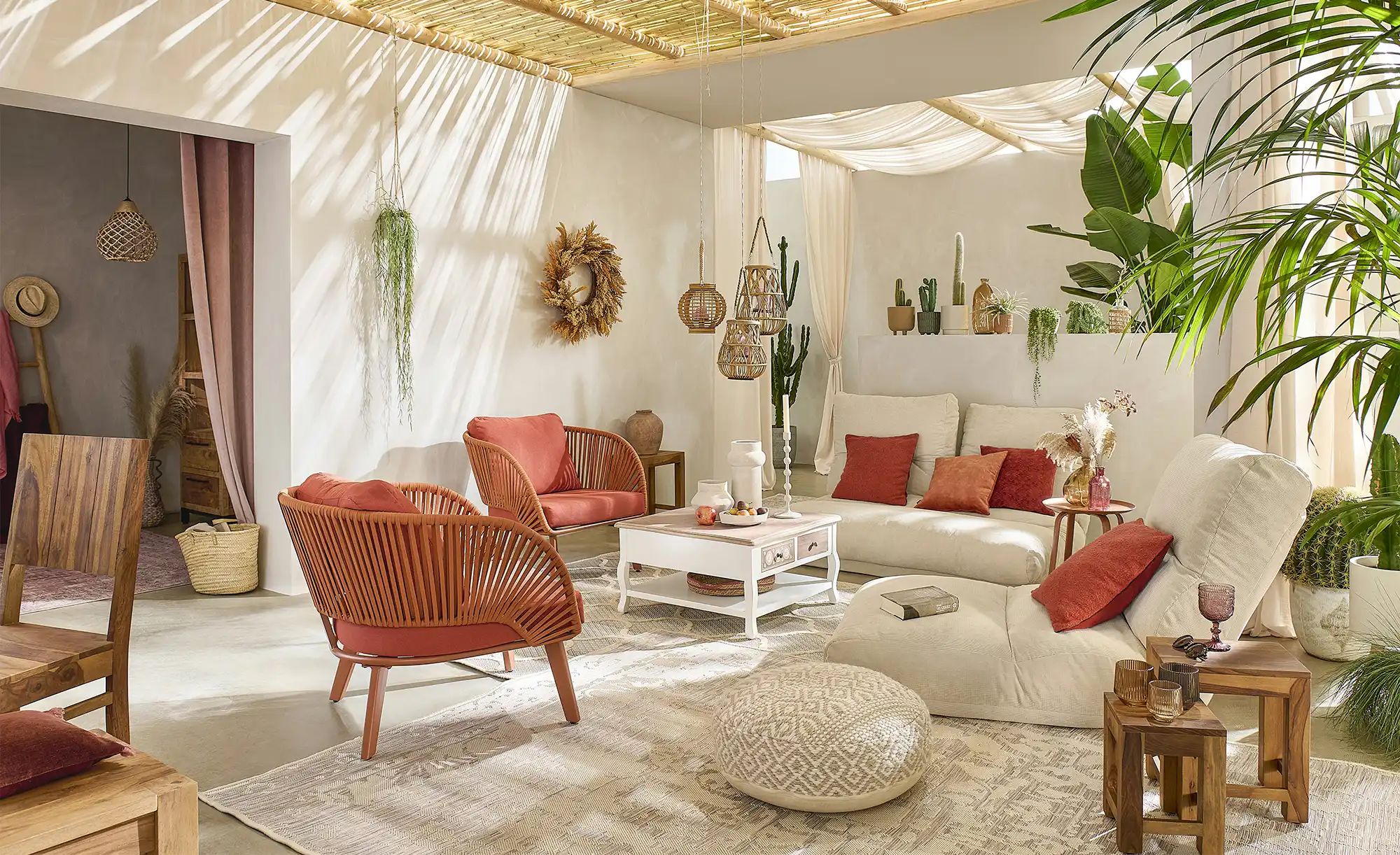 Thumbnail - Webteppich Scandinavian ¦ beige ¦ Synthetische Fasern ¦ Maße (cm): B: 200 Teppiche > Outdoor Teppiche - Höffner