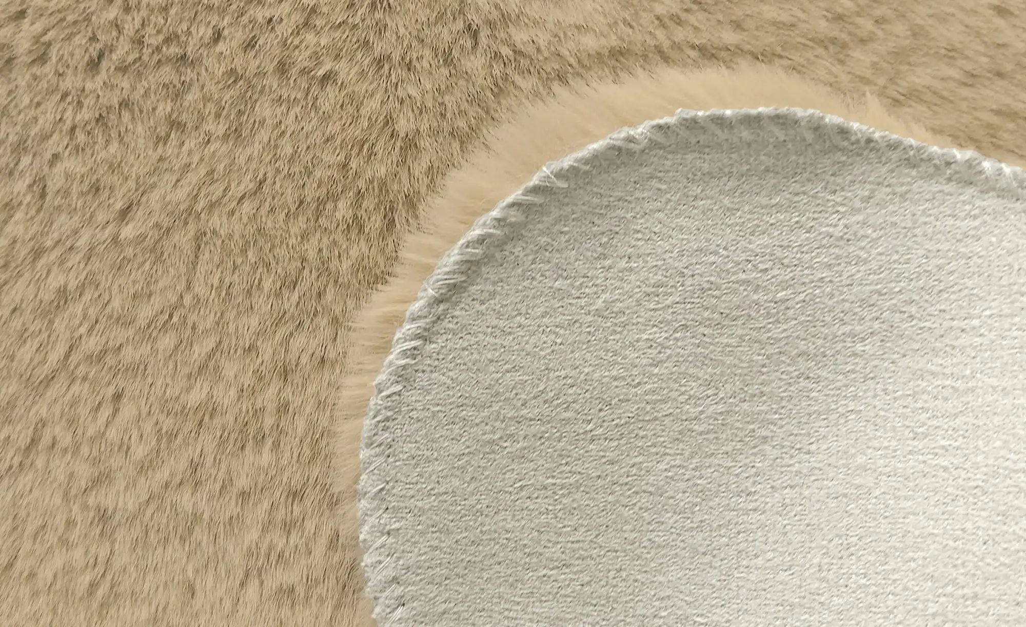 levelone Kunstfell Tierfellform Little Bunny ¦ beige ¦ Synthetische Fasern günstig online kaufen
