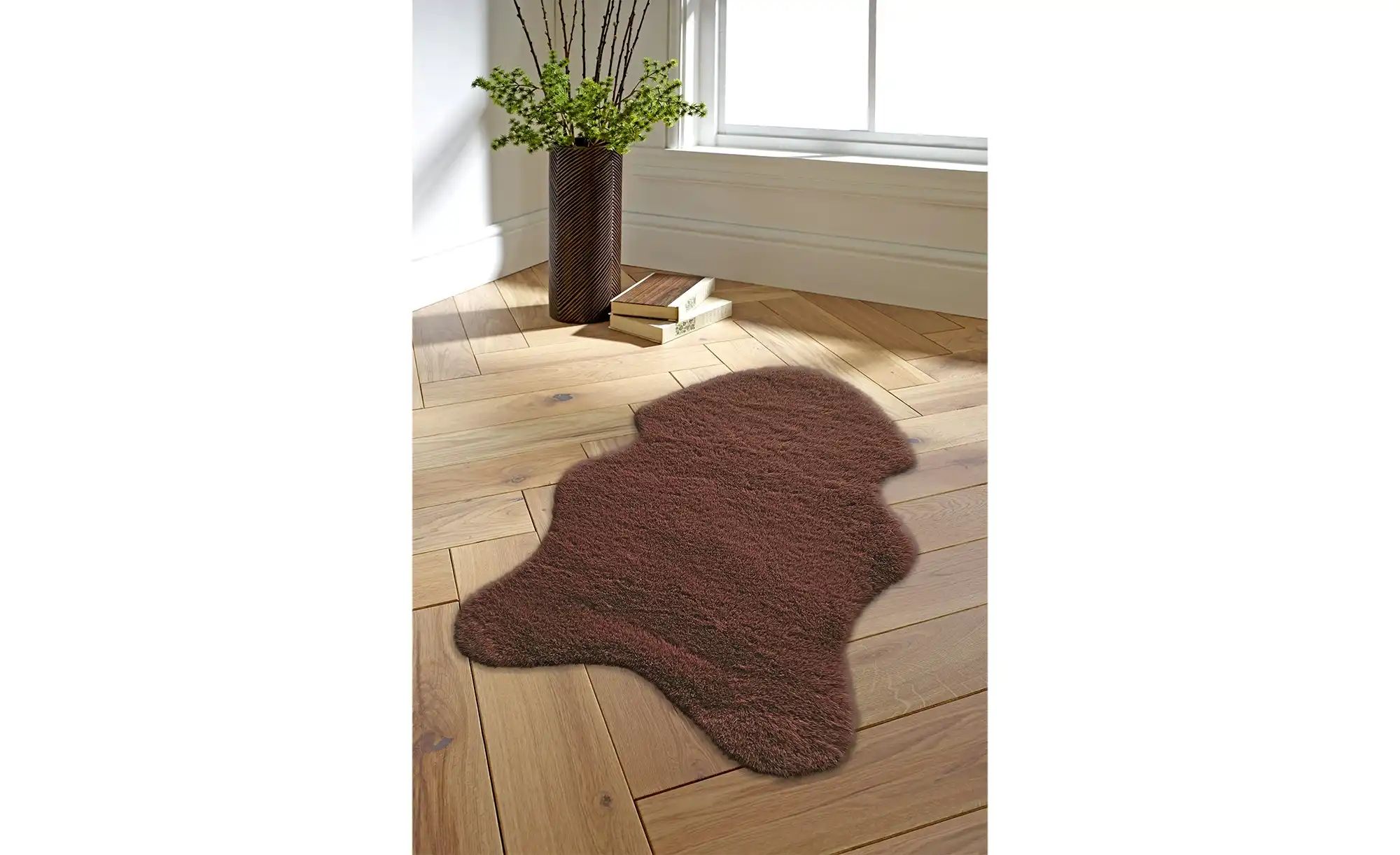 levelone Kunstfell Tierfellform Little Bunny ¦ braun ¦ Synthetische Fasern günstig online kaufen