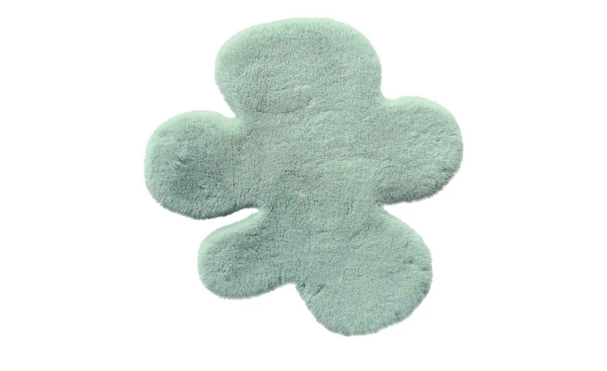 KJUT Kunstfell Fantasieform Bunny Puzzle ¦ grün ¦ Synthetische Fasern ¦ Maß günstig online kaufen