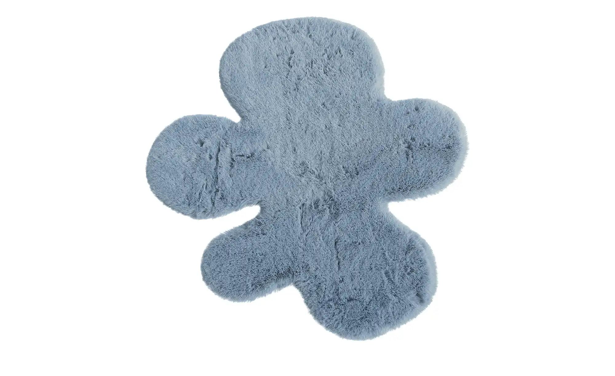 KJUT Kunstfell Fantasieform Bunny Puzzle ¦ blau ¦ Synthetische Fasern ¦ Maß günstig online kaufen