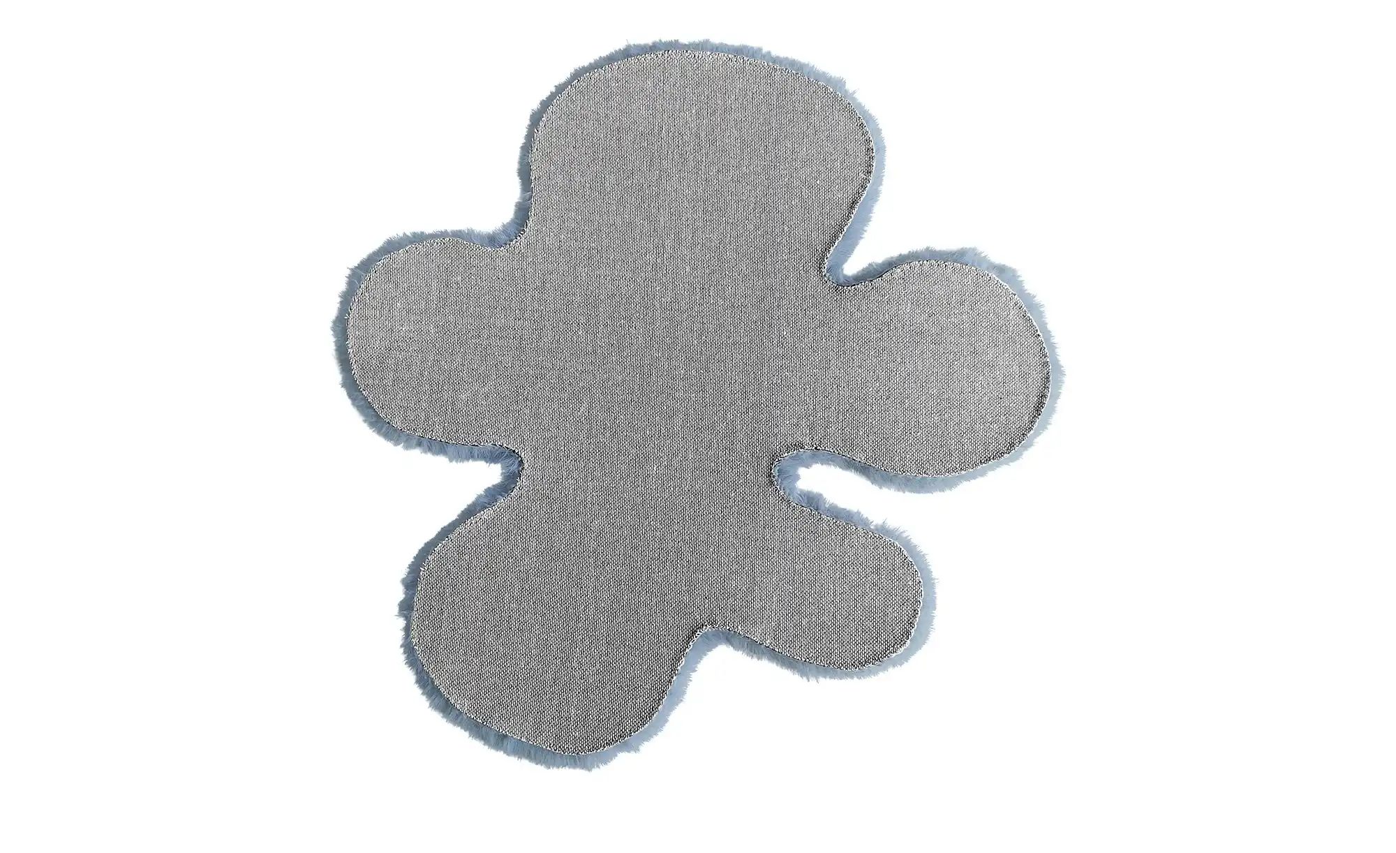Thumbnail - KJUT Kunstfell Fantasieform Bunny Puzzle ¦ blau ¦ Synthetische Fasern ¦ Maße (cm): B: 70 Teppiche > Kinderteppiche - Höf...