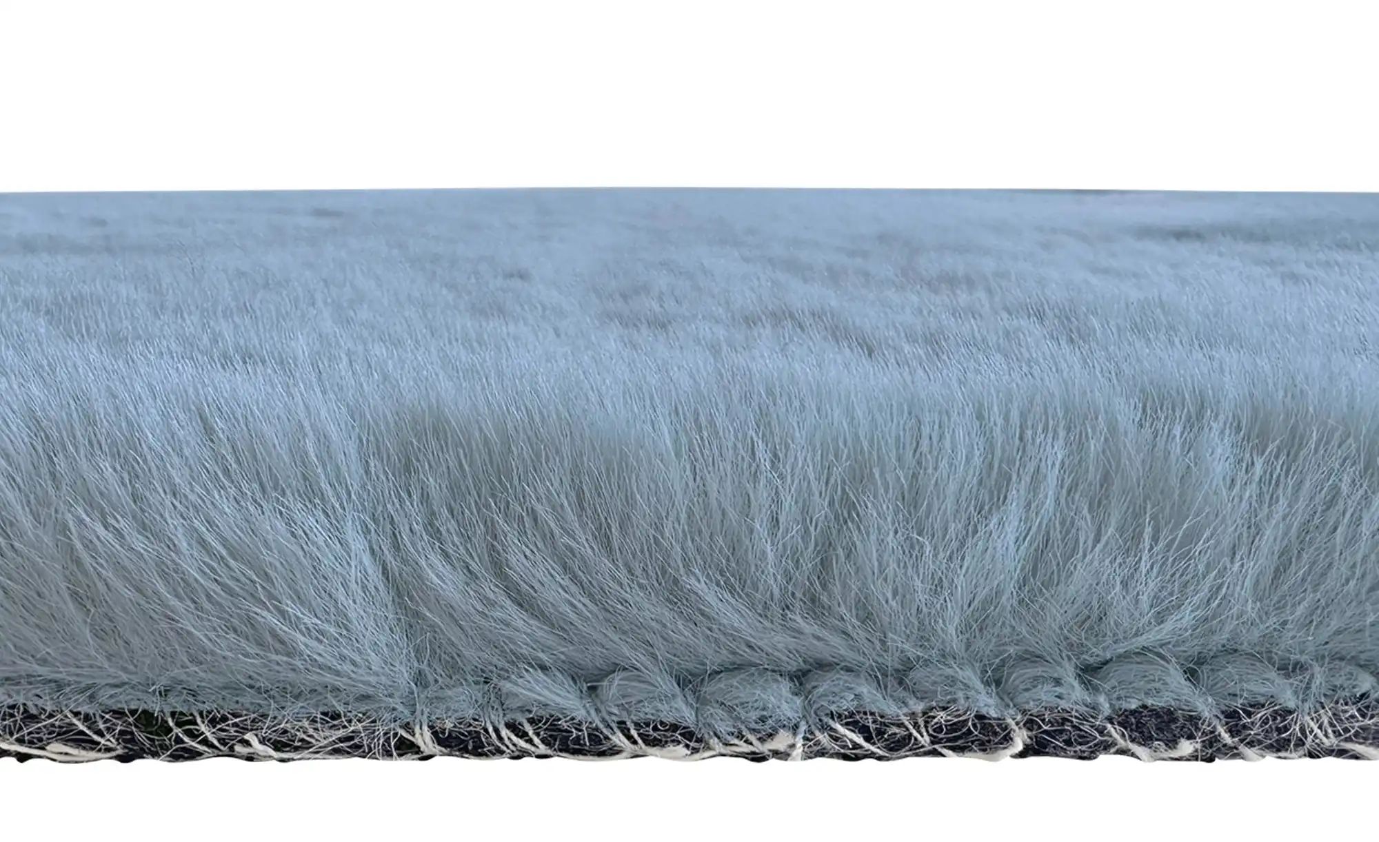 Thumbnail - KJUT Kunstfell  Bunny ¦ blau ¦ Synthetische Fasern ¦ Maße (cm): B: 60 Teppiche > Hochflorteppiche - Höffner