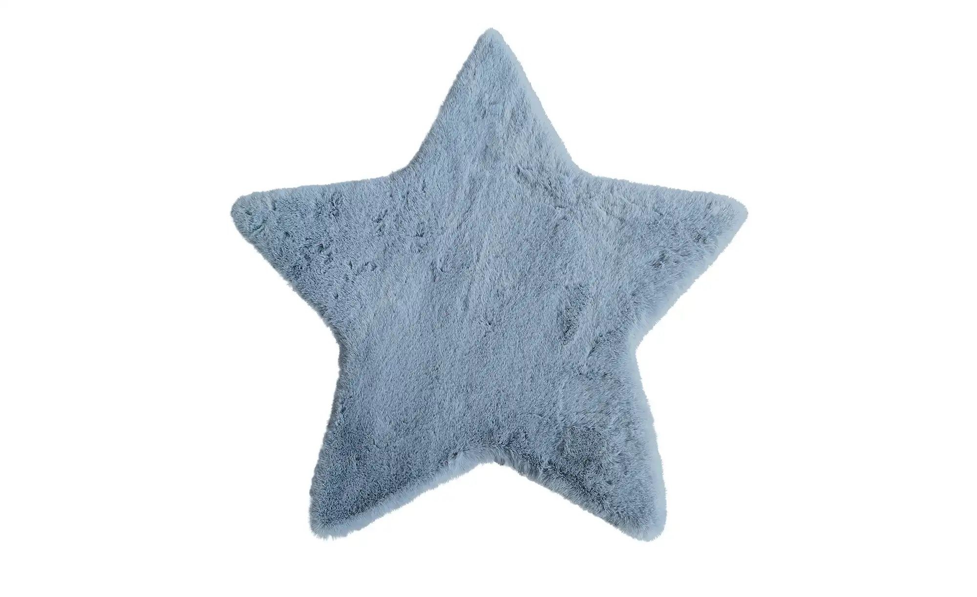 KJUT Kunstfell  Bunny ¦ blau ¦ Synthetische Fasern ¦ Maße (cm): B: 60 Teppi günstig online kaufen