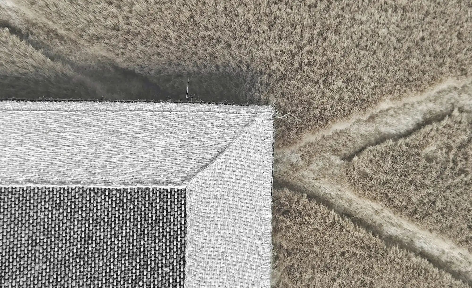 como Kurzflorteppich  Cross Soft ¦ braun ¦ Synthetische Fasern ¦ Maße (cm): günstig online kaufen