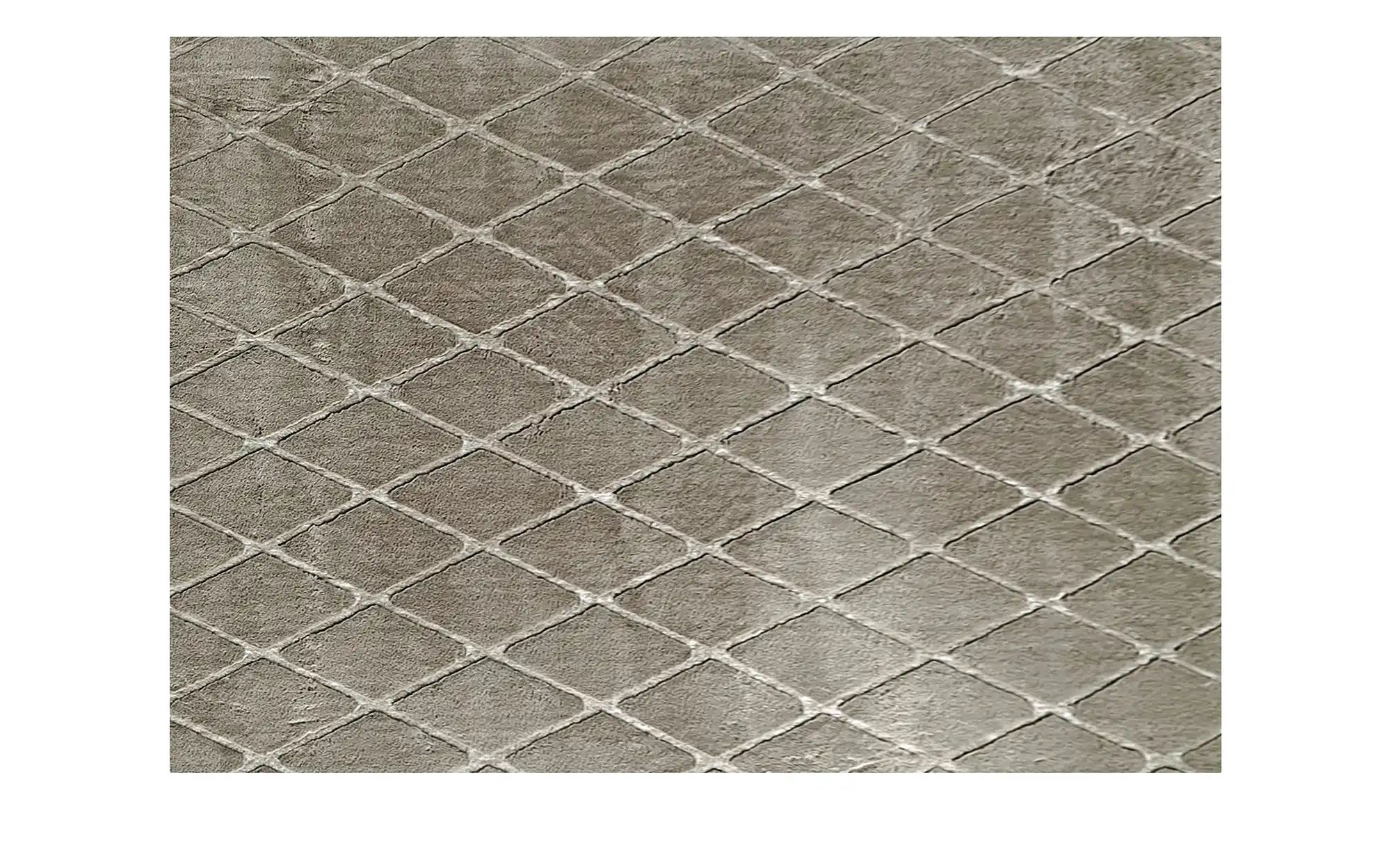 como Kurzflorteppich  Cross Soft ¦ braun ¦ Synthetische Fasern ¦ Maße (cm): günstig online kaufen