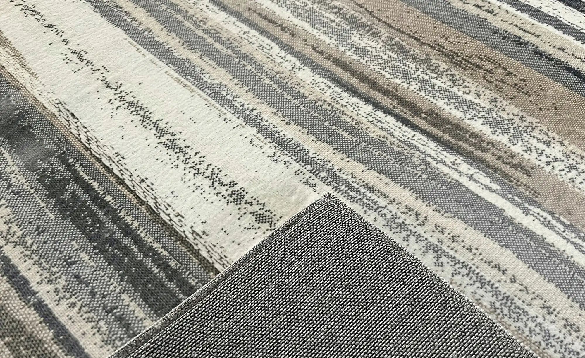 como Kurzflorteppich  Velvet SG 25 ¦ silber ¦ Synthetische Fasern ¦ Maße (c günstig online kaufen