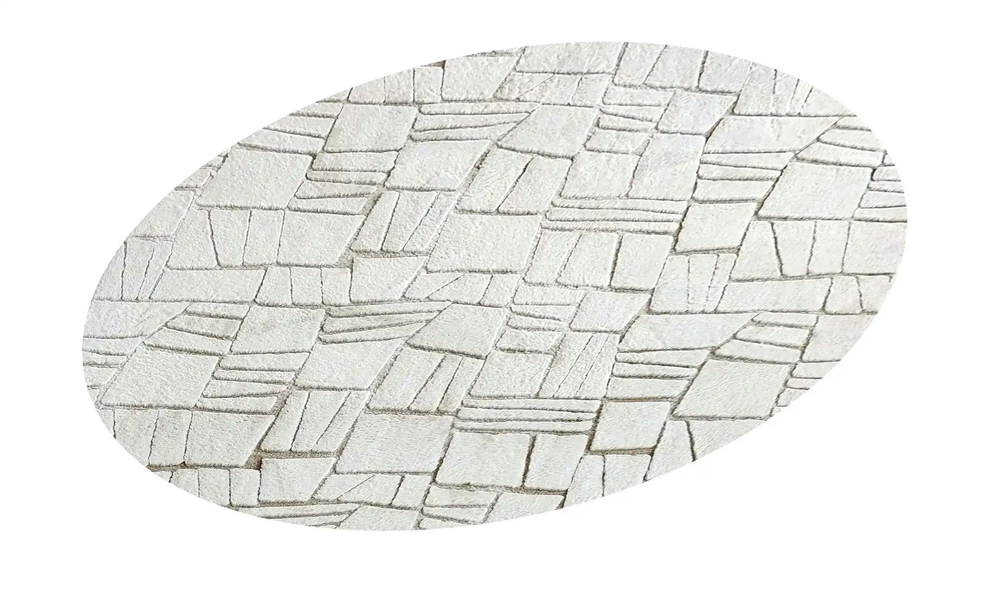 como Hochflorteppich  Stone Soft ¦ beige ¦ Synthetische Fasern ¦ Maße (cm): günstig online kaufen