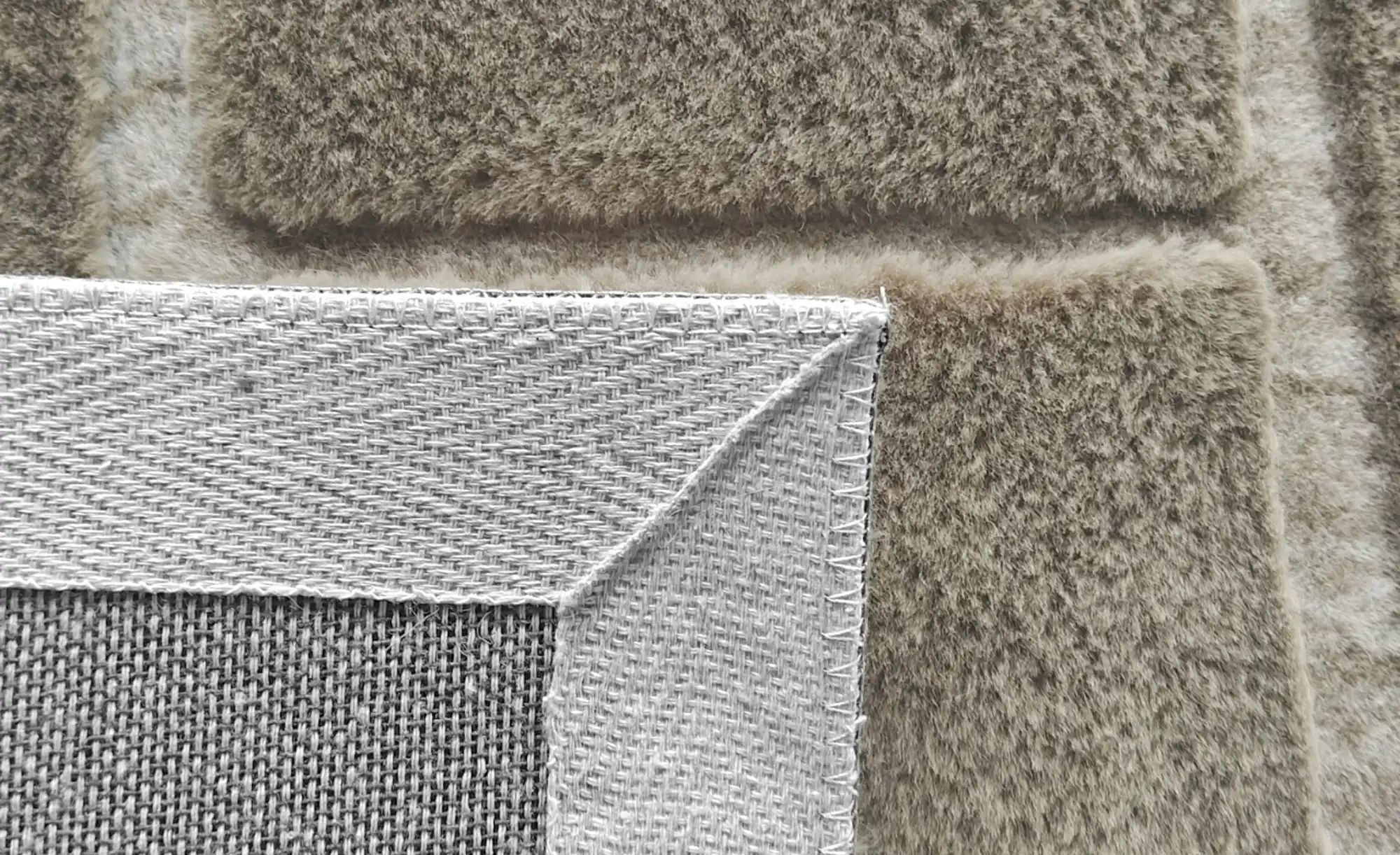 Thumbnail - como Hochflorteppich Stone Soft ¦ braun ¦ Synthetische Fasern ¦ Maße (cm): B: 140 H: 1,2 Teppiche > Einfarbige Teppiche...