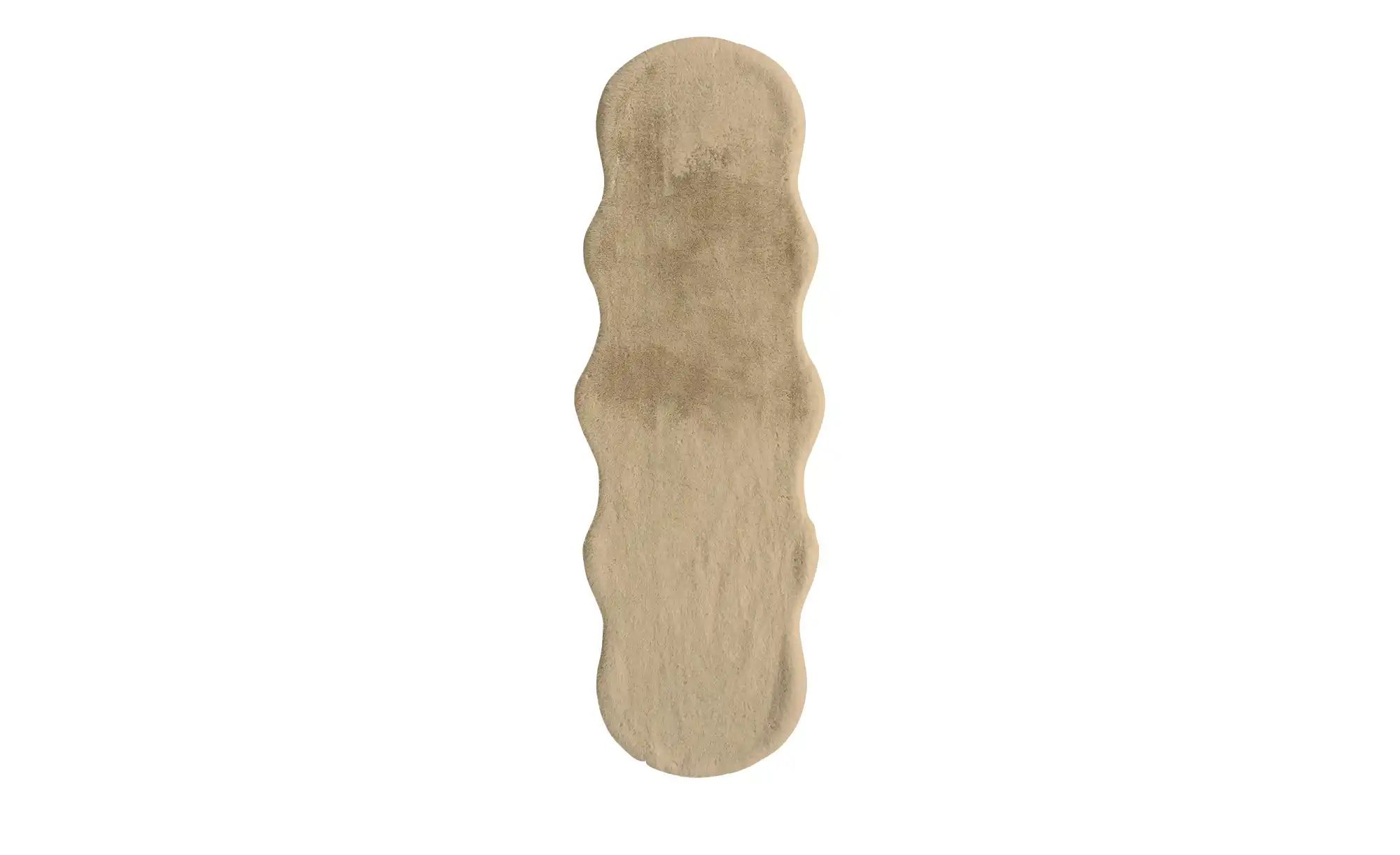 como Kunstfell mit weichem Rücken Doppelfell Bunny-Soft ¦ beige ¦ Synthetis günstig online kaufen
