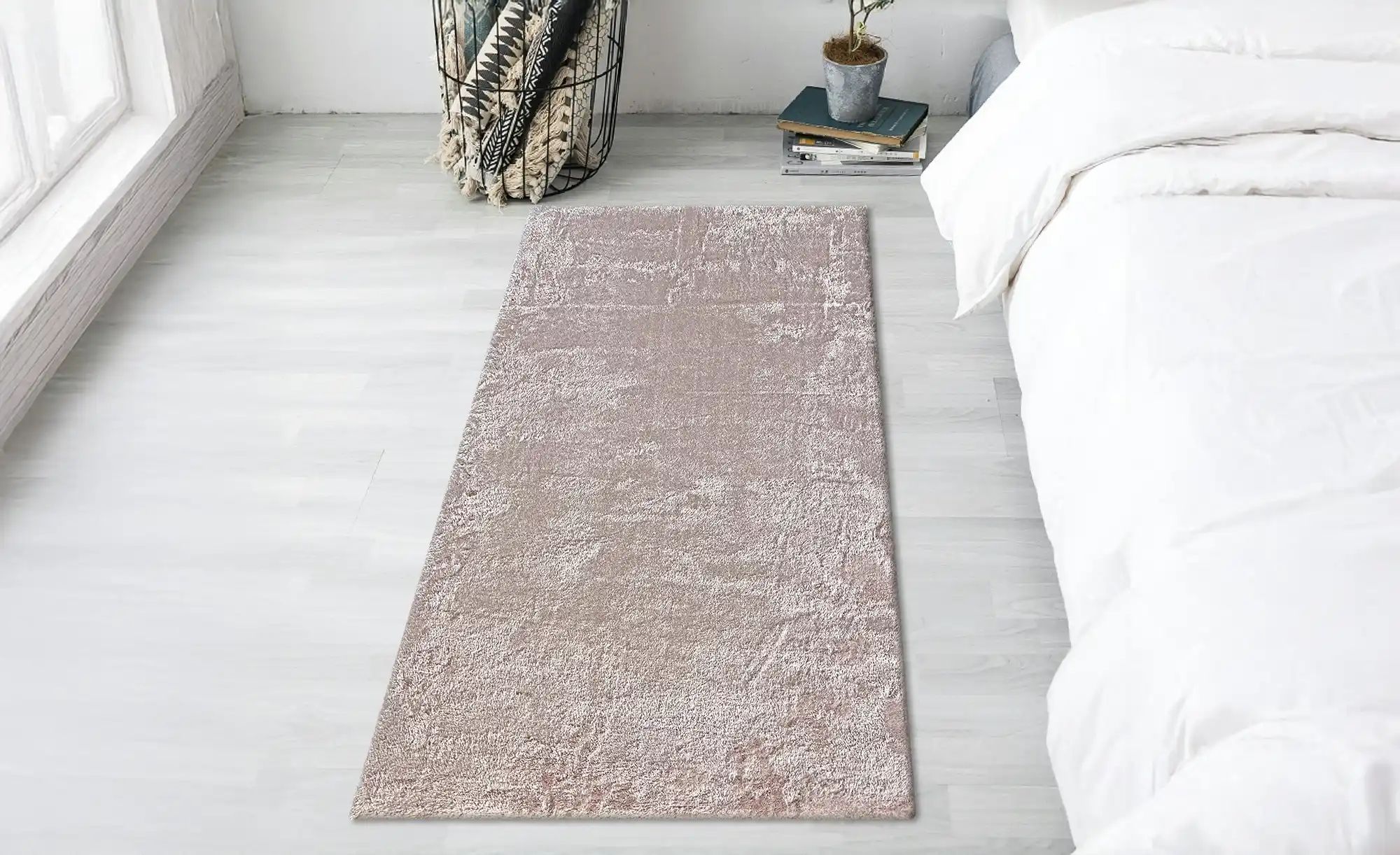 Thumbnail - como Shaggy  Macio ¦ rosa/pink ¦ Synthetische Fasern ¦ Maße (cm): B: 80 Teppiche > Hochflorteppiche - Höffner