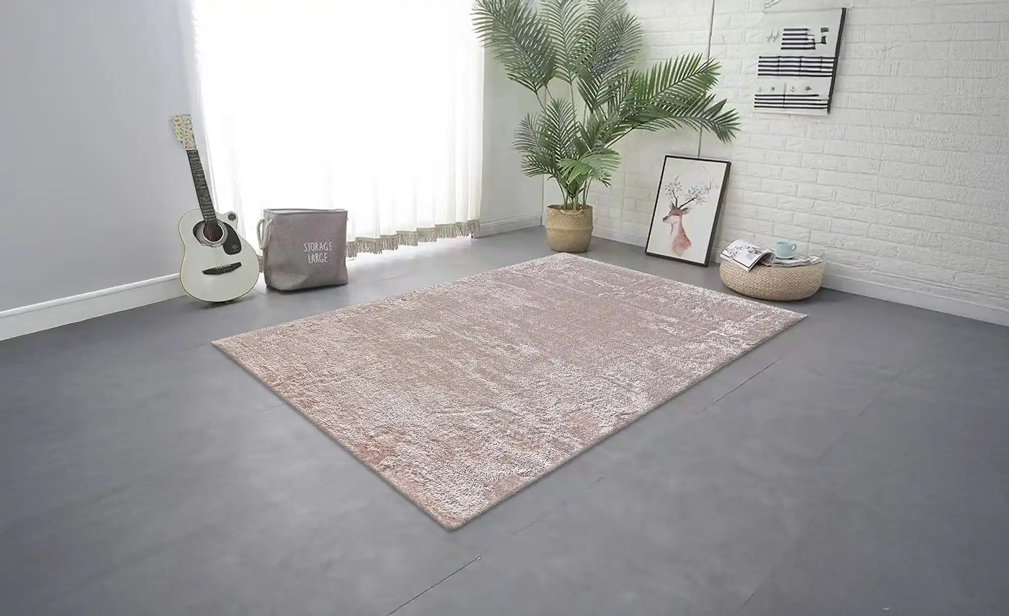 como Shaggy  Macio ¦ rosa/pink ¦ Synthetische Fasern ¦ Maße (cm): B: 120 H: günstig online kaufen