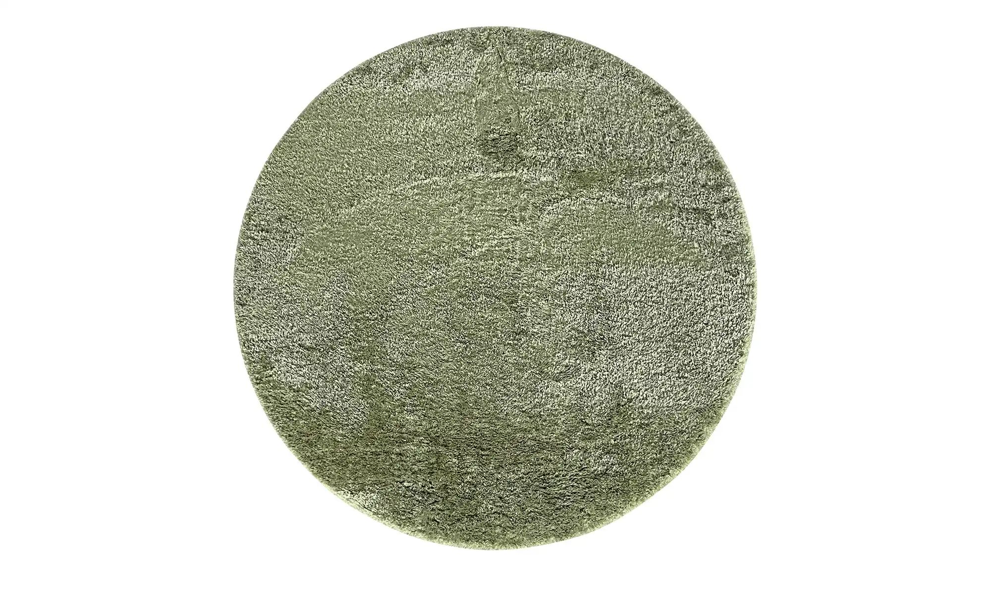 como Shaggy  Macio ¦ grün ¦ Synthetische Fasern ¦ Maße (cm): H: 2,7  Ø: 120 günstig online kaufen