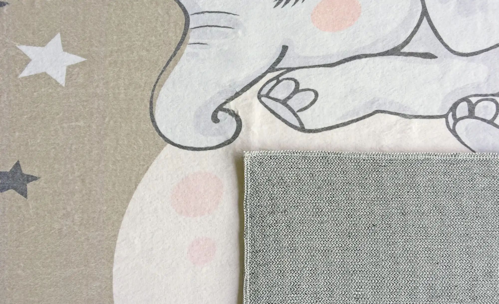 KJUT Kinderteppich  Kiddy ¦ braun ¦ Synthetische Fasern ¦ Maße (cm): B: 80 günstig online kaufen