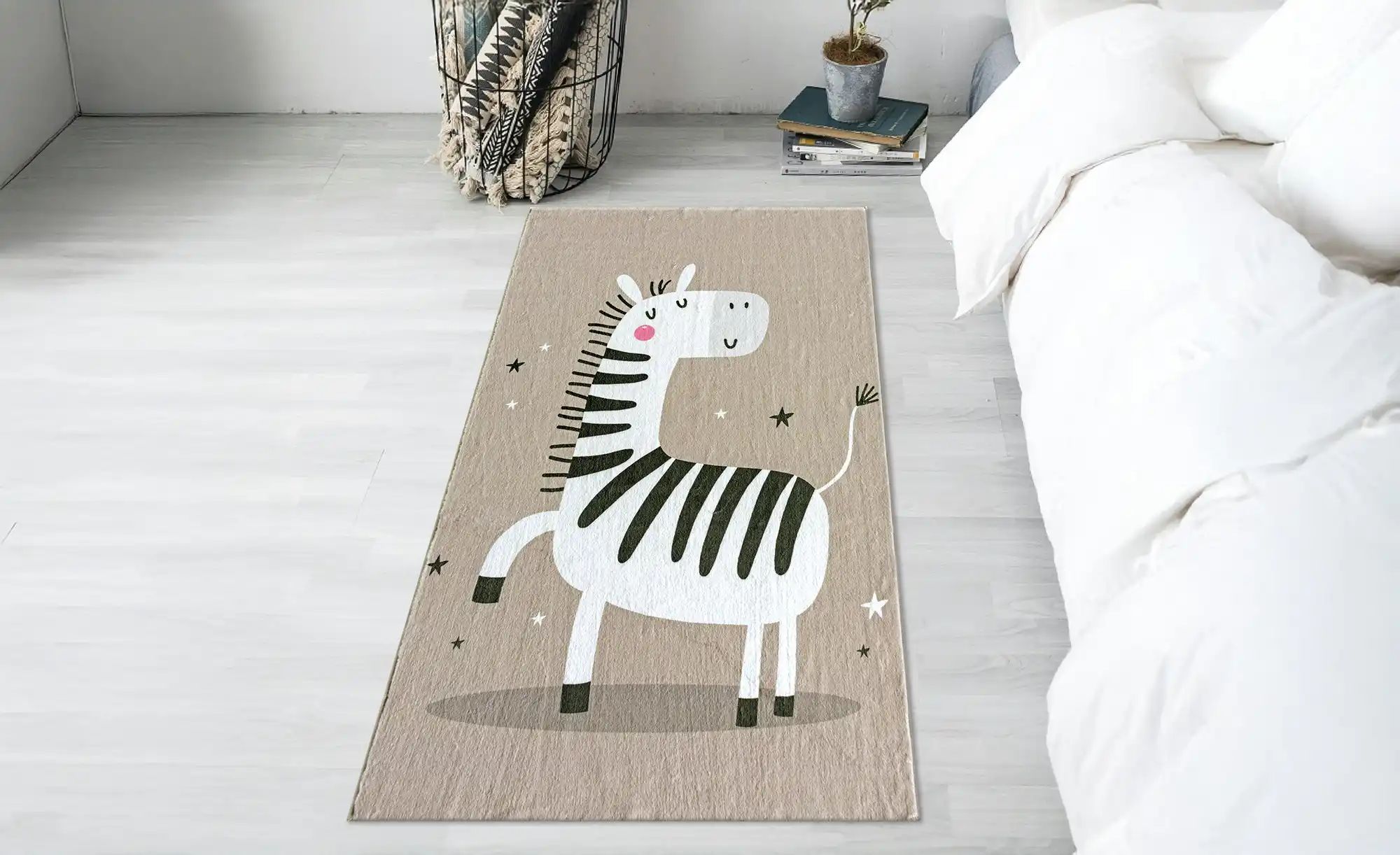 Thumbnail - KJUT Kinderteppiche  Kiddy ¦ braun ¦ Synthetische Fasern ¦ Maße (cm): B: 80 Teppiche > Kinderteppiche - Höffner