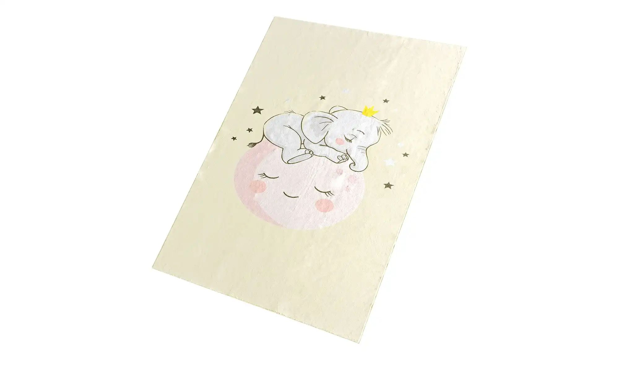 KJUT Kinderteppich  Kiddy ¦ beige ¦ Synthetische Fasern ¦ Maße (cm): B: 140 günstig online kaufen
