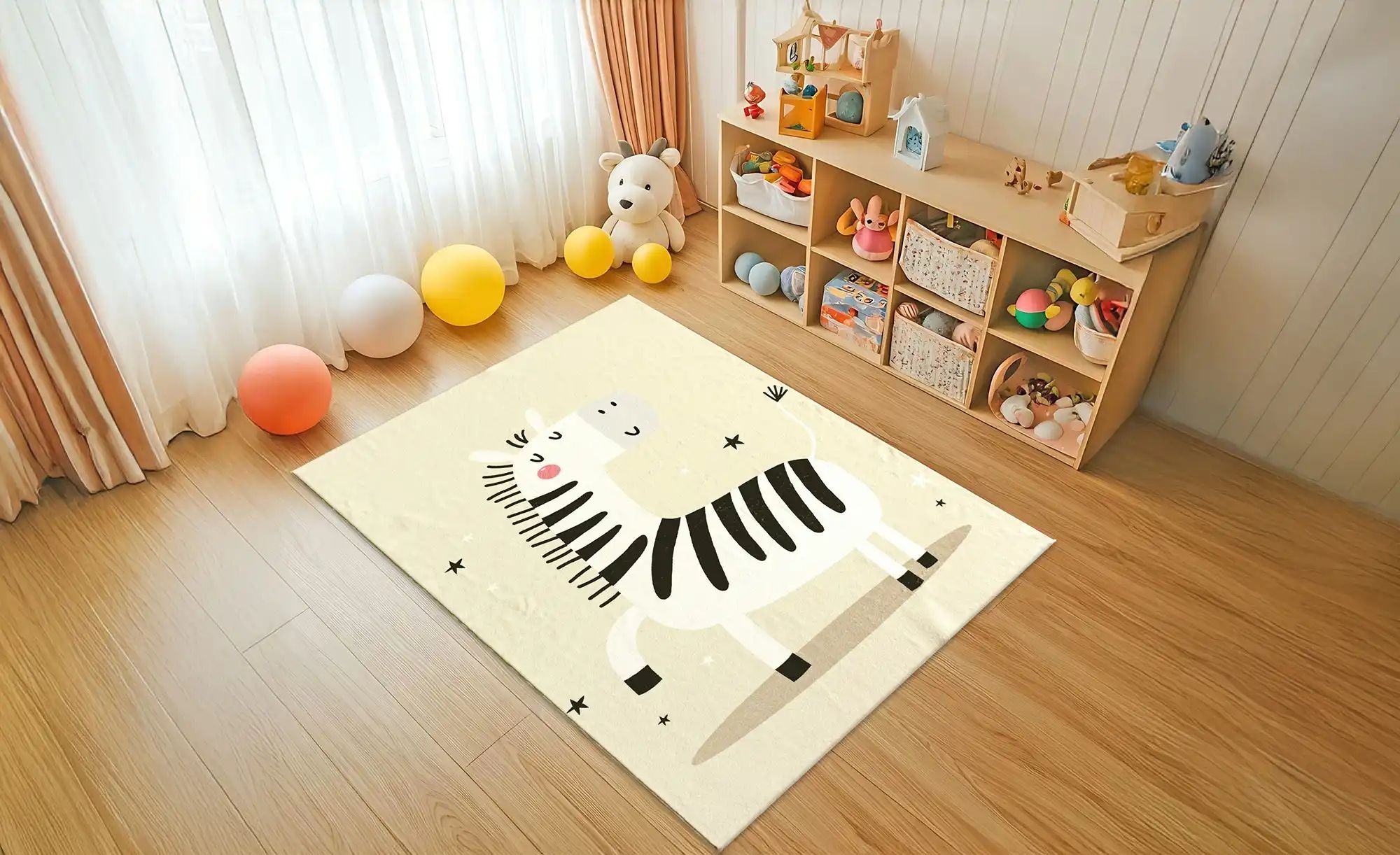 Thumbnail - KJUT Kinderteppiche  Kiddy ¦ beige ¦ Synthetische Fasern ¦ Maße (cm): B: 140 H: 1,1 Teppiche > Kinderteppiche - Höffner
