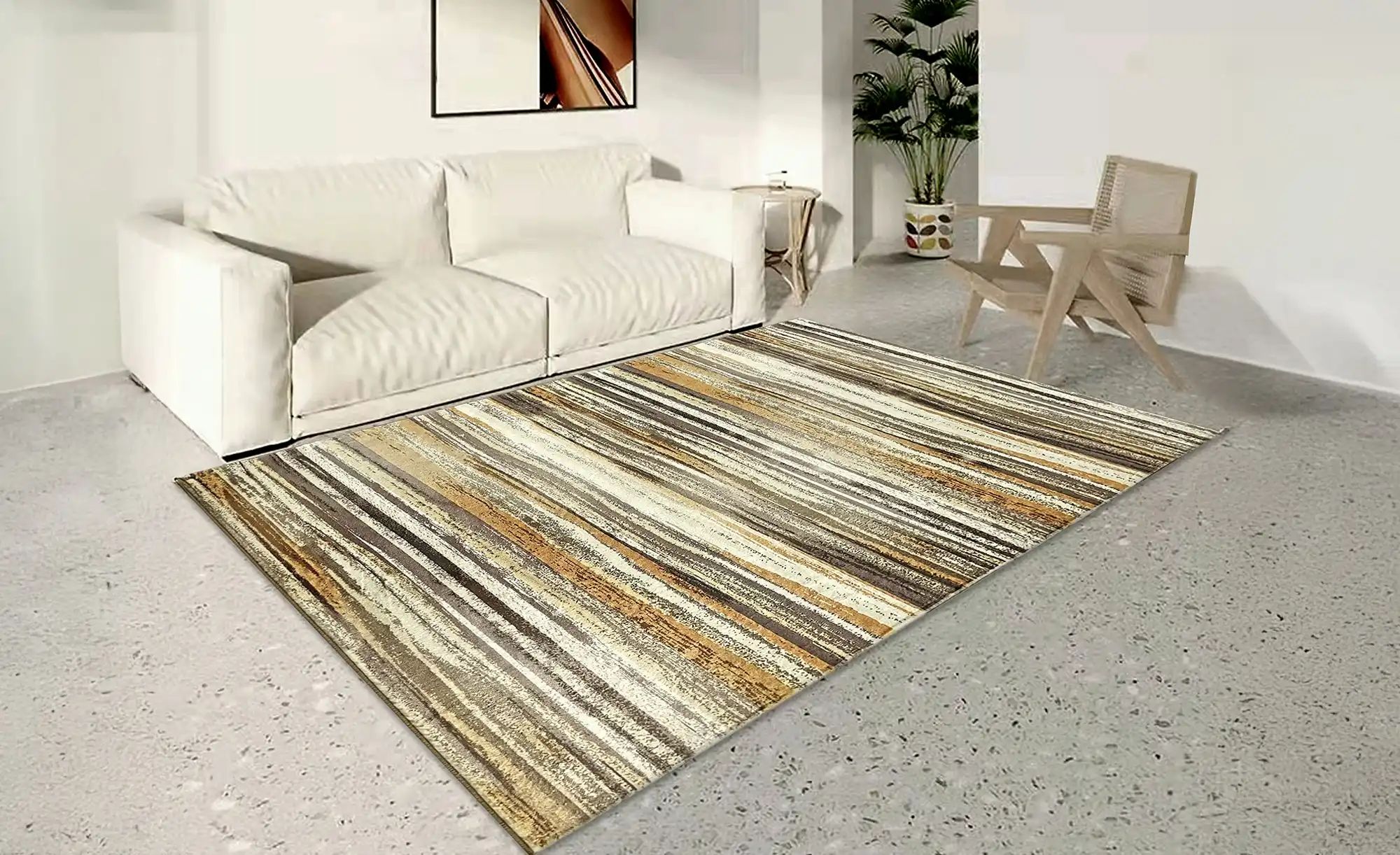 como Kurzflorteppich  Velvet SG 25 ¦ beige ¦ Synthetische Fasern ¦ Maße (cm günstig online kaufen