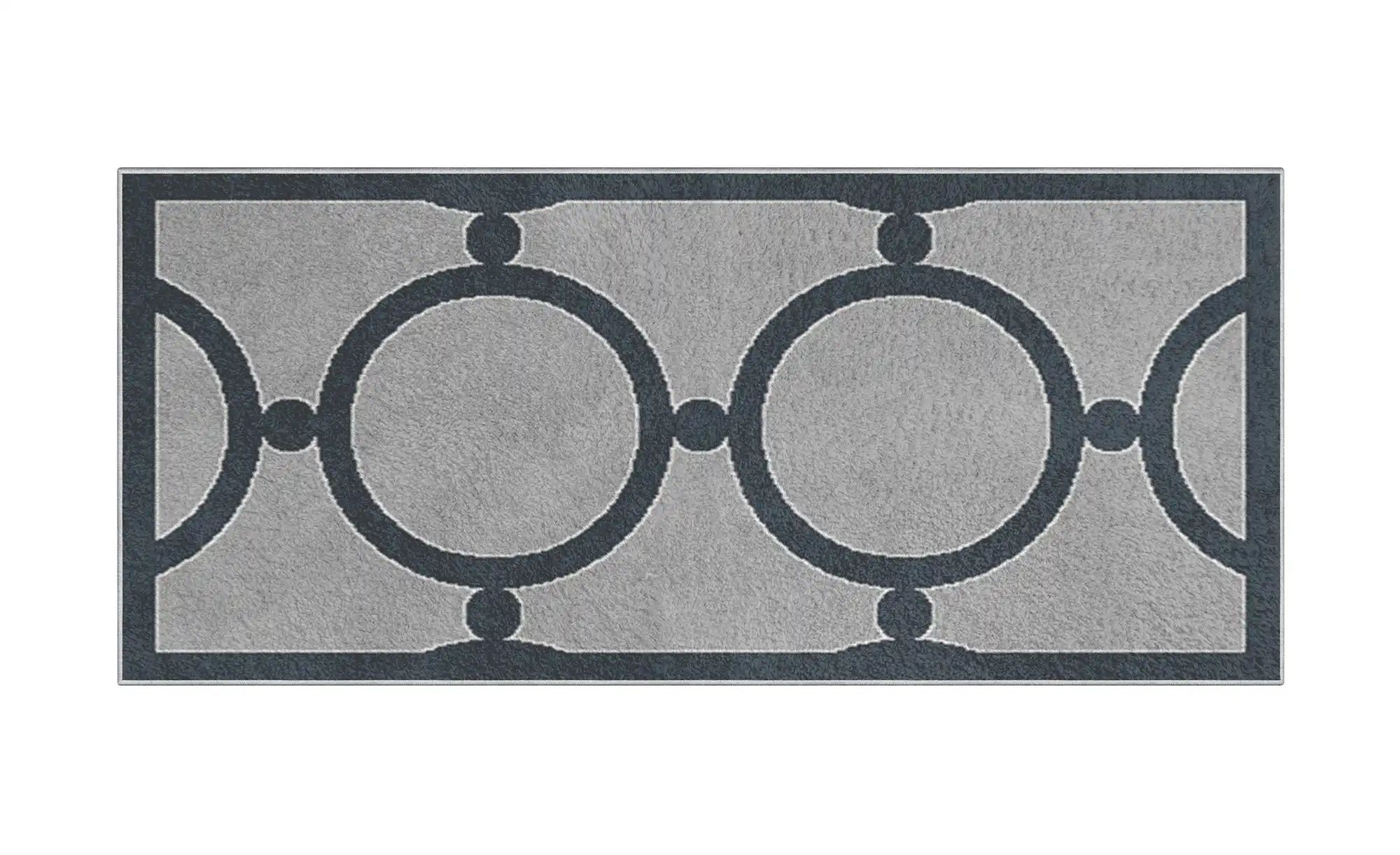 Webteppich  Elegra ¦ grau ¦ Synthetische Fasern ¦ Maße (cm): B: 80 Teppiche günstig online kaufen
