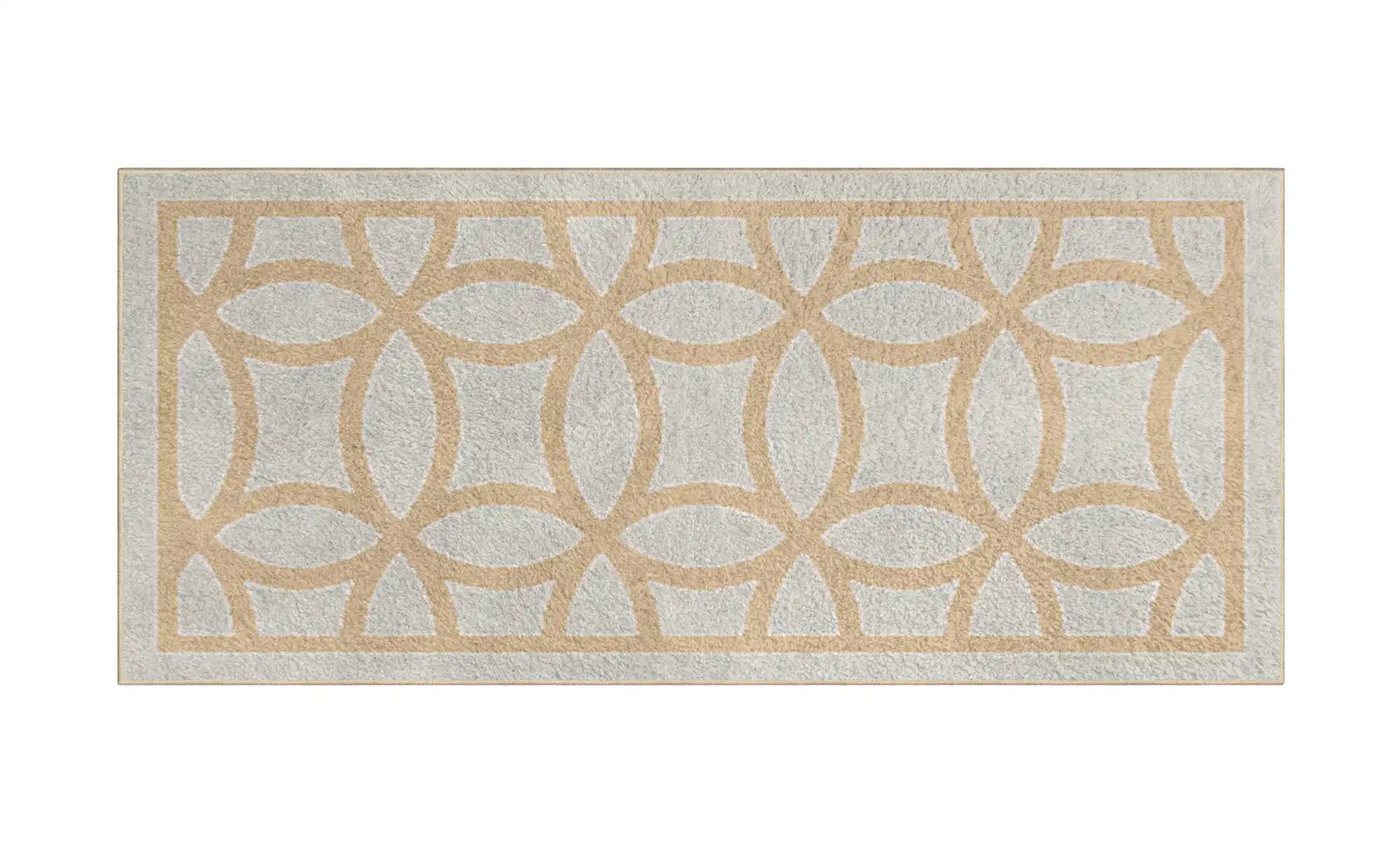Webteppich  Flausch ¦ creme ¦ Synthetische Fasern ¦ Maße (cm): B: 80 Teppic günstig online kaufen