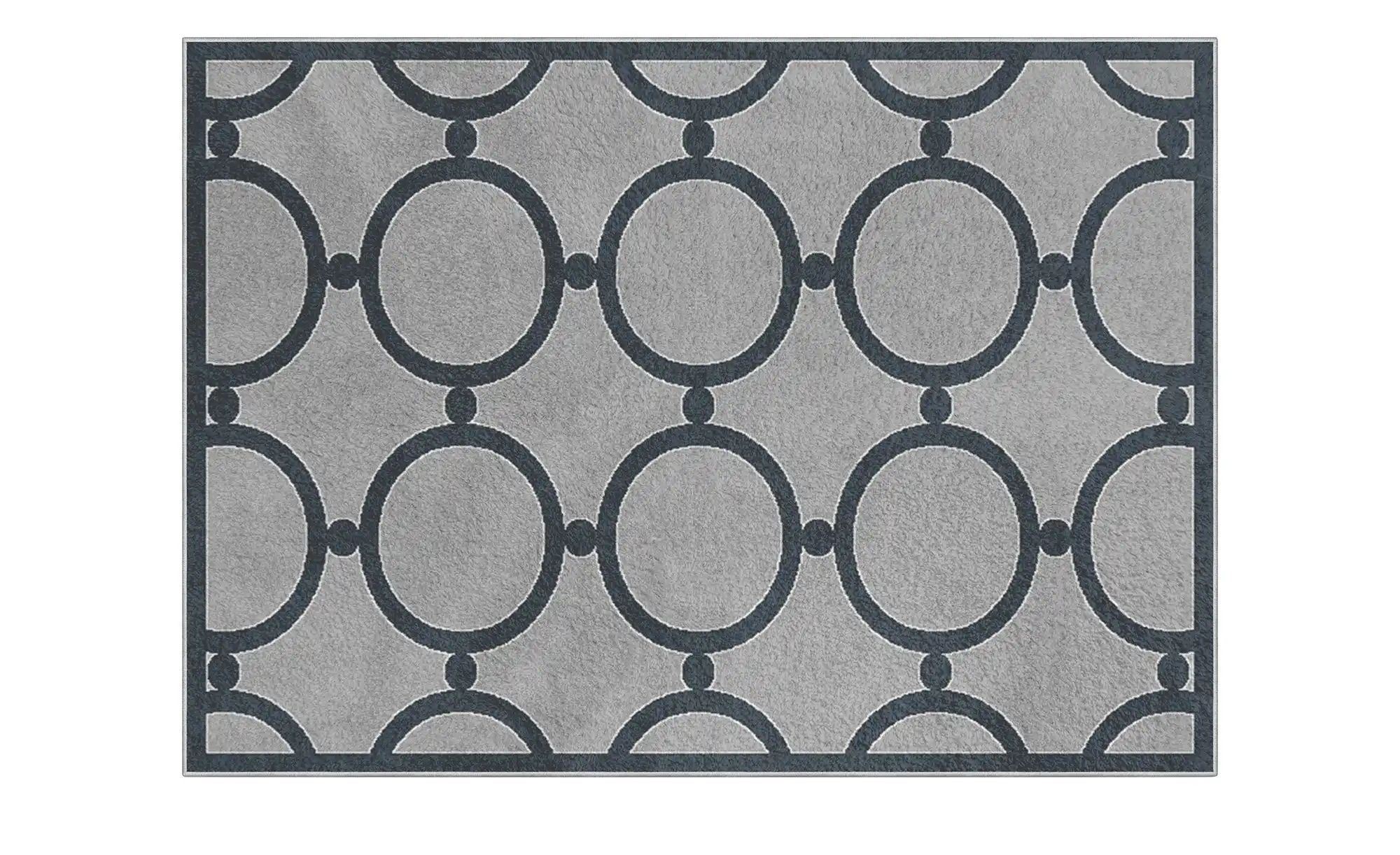 Webteppich  Elegra ¦ grau ¦ Synthetische Fasern ¦ Maße (cm): B: 160 Teppich günstig online kaufen