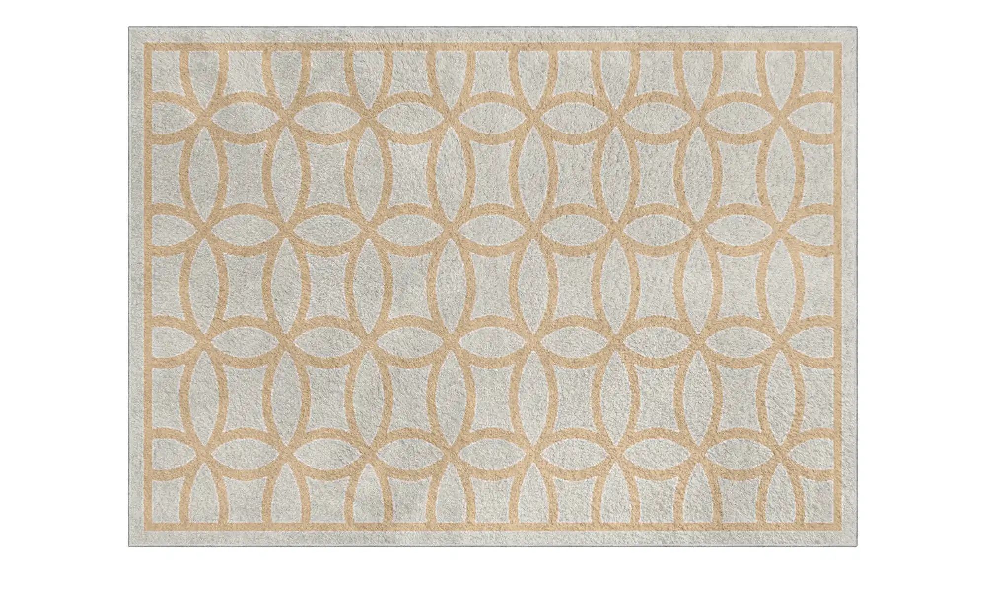 Webteppich  Flausch ¦ creme ¦ Synthetische Fasern ¦ Maße (cm): B: 160 Teppi günstig online kaufen
