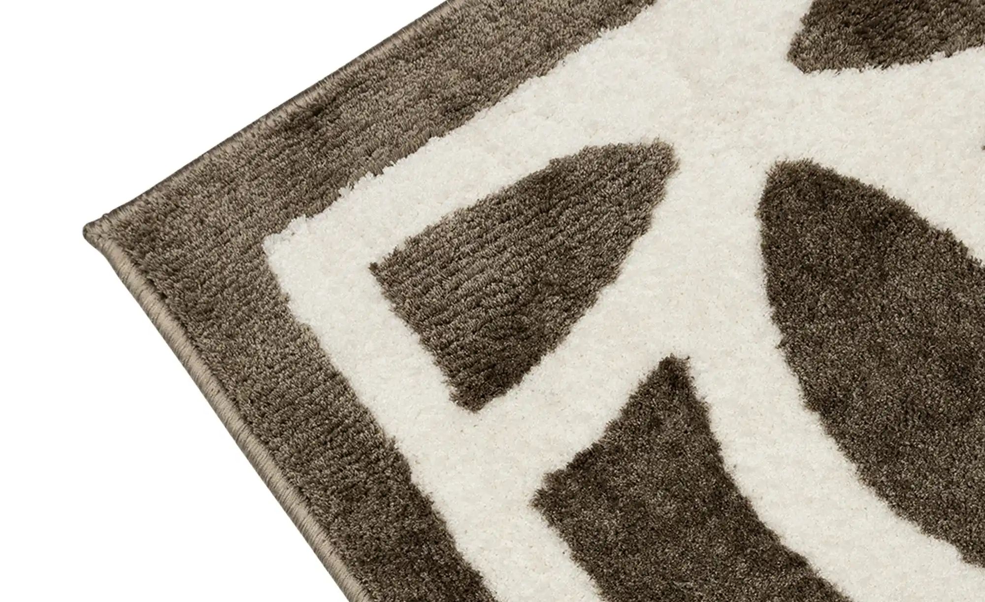 Webteppich  Welle ¦ braun ¦ Synthetische Fasern ¦ Maße (cm): B: 160 Teppich günstig online kaufen