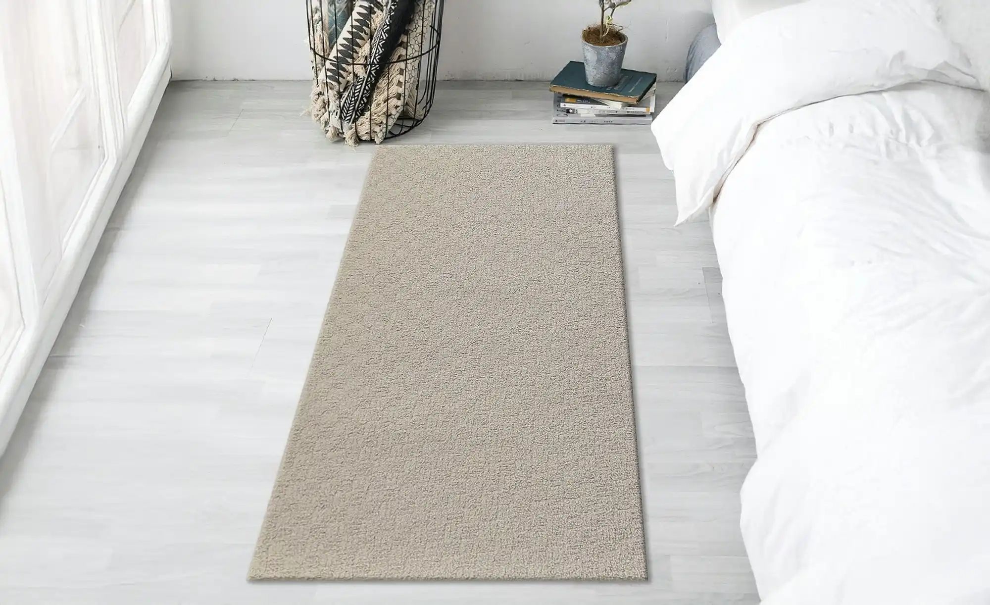 como Webteppich  Bouclee ¦ braun ¦ Synthetische Fasern ¦ Maße (cm): B: 80 H günstig online kaufen