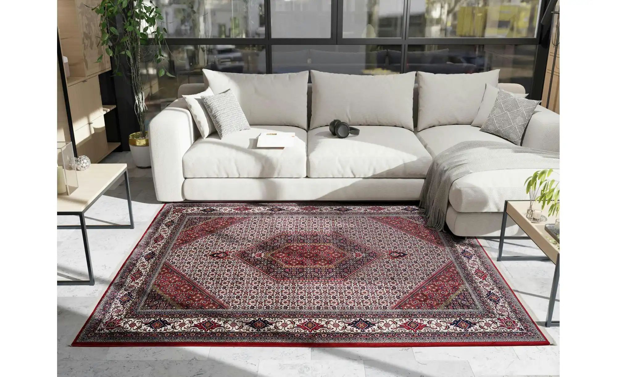 Thumbnail - Teppich  Aleyna Bidjar ¦ beige ¦ Synthetische Fasern ¦ Maße (cm): B: 200 H: 0,6 Teppiche > Orientteppiche - Höffner