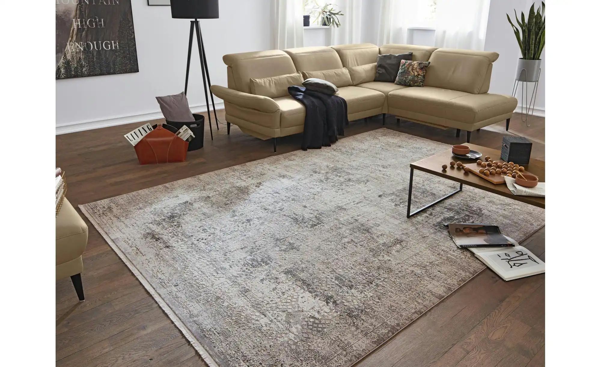 Thumbnail - Musterring Teppich   ¦ grau ¦ Viskose,Synthetische Fasern ¦ Maße (cm): B: 240 H: 0,8 Teppiche > Wohnteppiche - Höffner