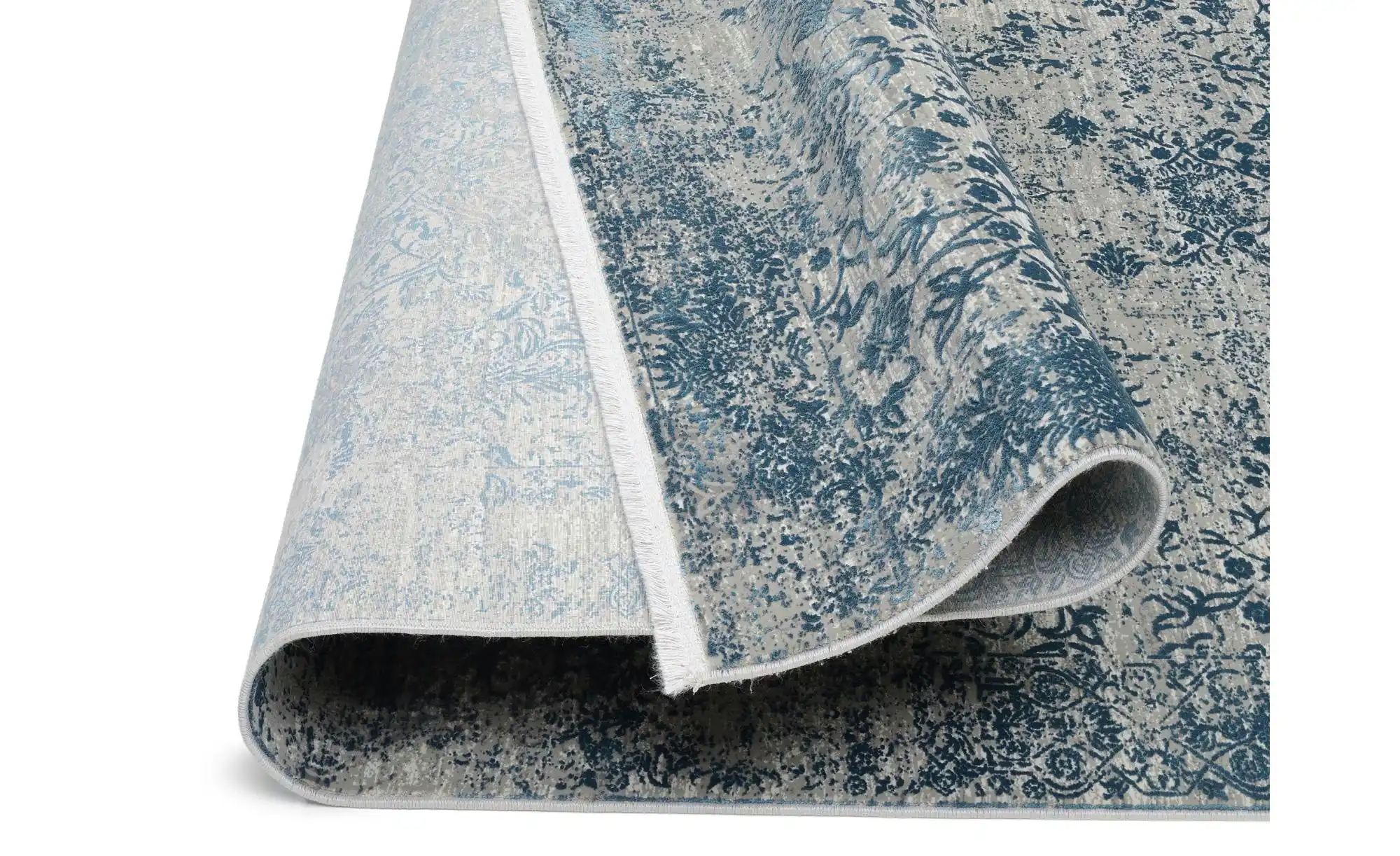 Musterring Teppich   ¦ blau ¦ Viskose,Synthetische Fasern ¦ Maße (cm): B: 2 günstig online kaufen