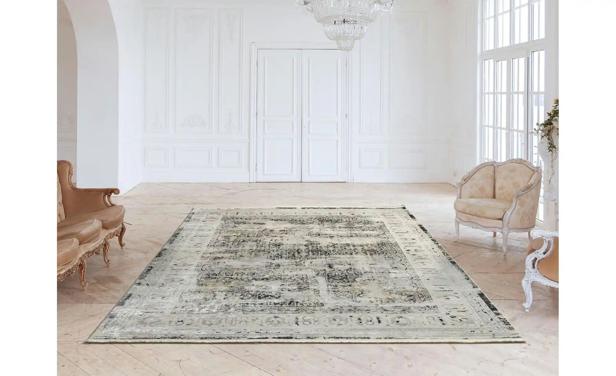 Thumbnail - Musterring Teppich ¦ beige ¦ Viskose,Synthetische Fasern ¦ Maße (cm): B: 200 H: 0,9 Teppiche > Wohnteppiche - Höffner