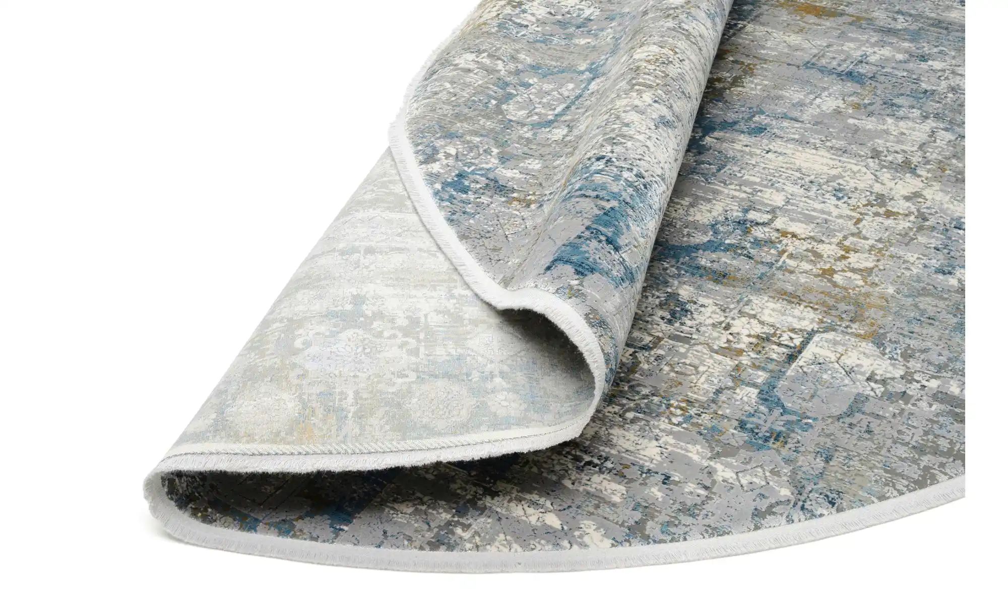 Thumbnail - Musterring Teppich ¦ grau ¦ Viskose,Synthetische Fasern ¦ Maße (cm): B: 240 H: 0,8 Ø: 240 Teppiche > Wohnteppiche - H...