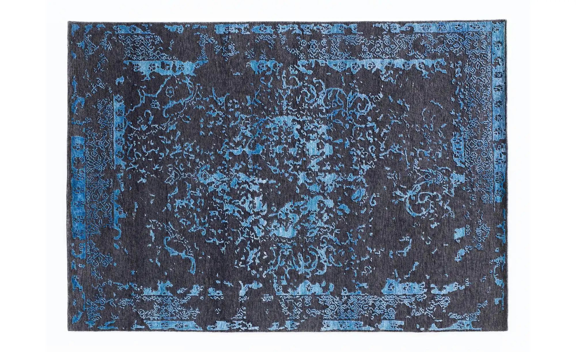 Musterring Teppich   ¦ grau ¦ Wolle,Viskose ¦ Maße (cm): B: 200 H: 0,5 Tepp günstig online kaufen