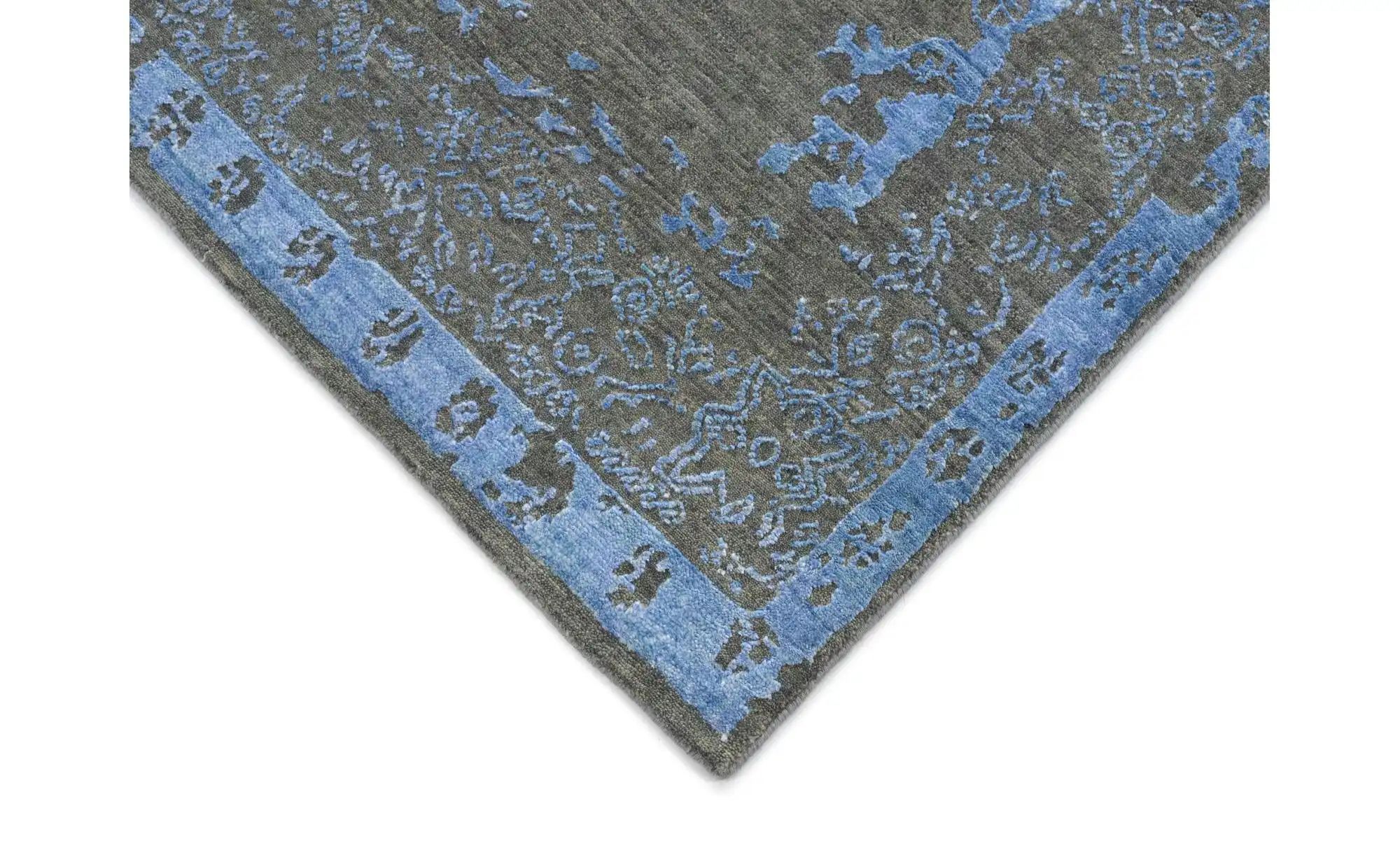 Musterring Teppich   ¦ grau ¦ Wolle,Viskose ¦ Maße (cm): B: 200 H: 0,5 Tepp günstig online kaufen