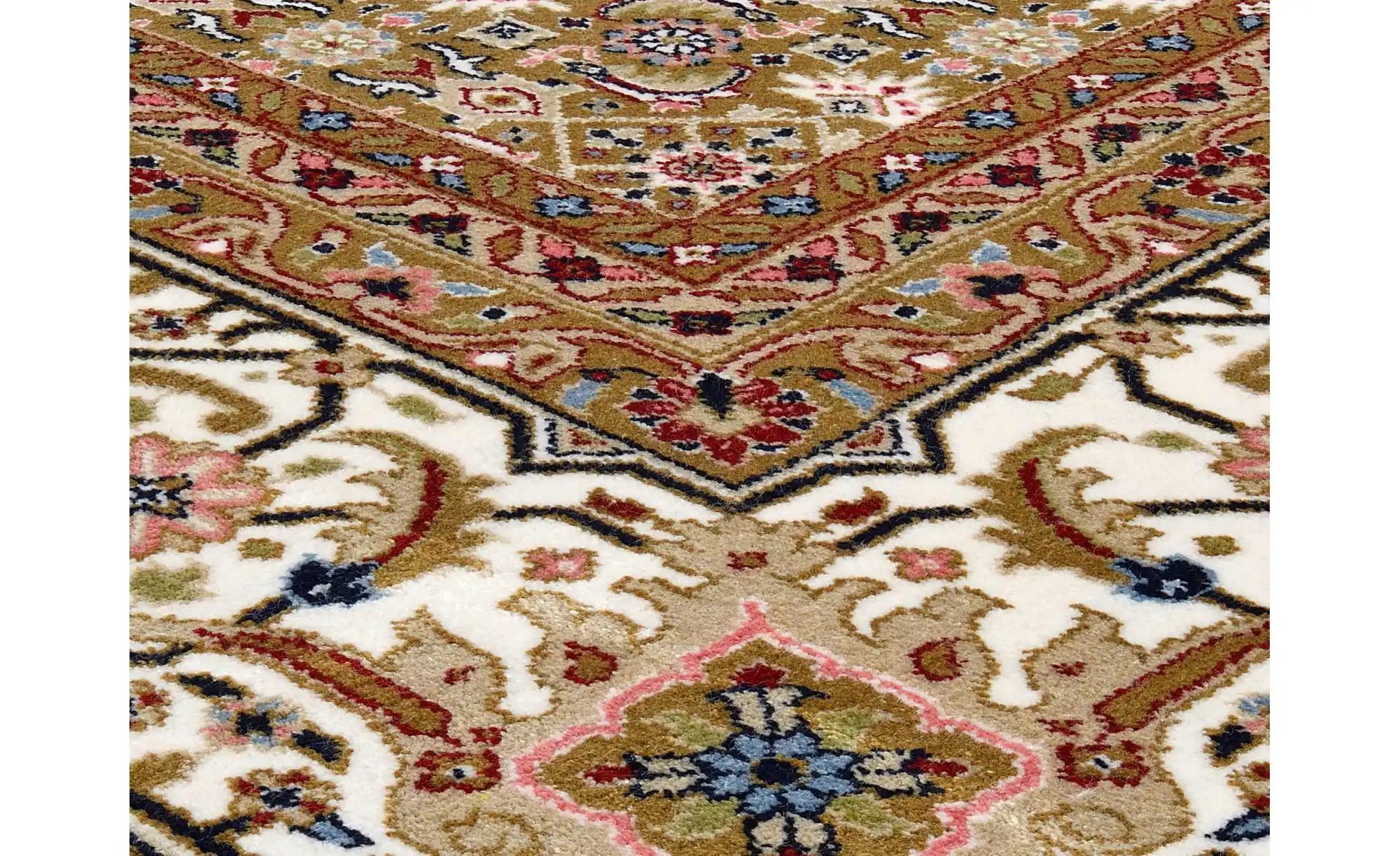 Teppich  Aleyna Bidjar ¦ beige ¦ Synthetische Fasern ¦ Maße (cm): B: 140 H: günstig online kaufen