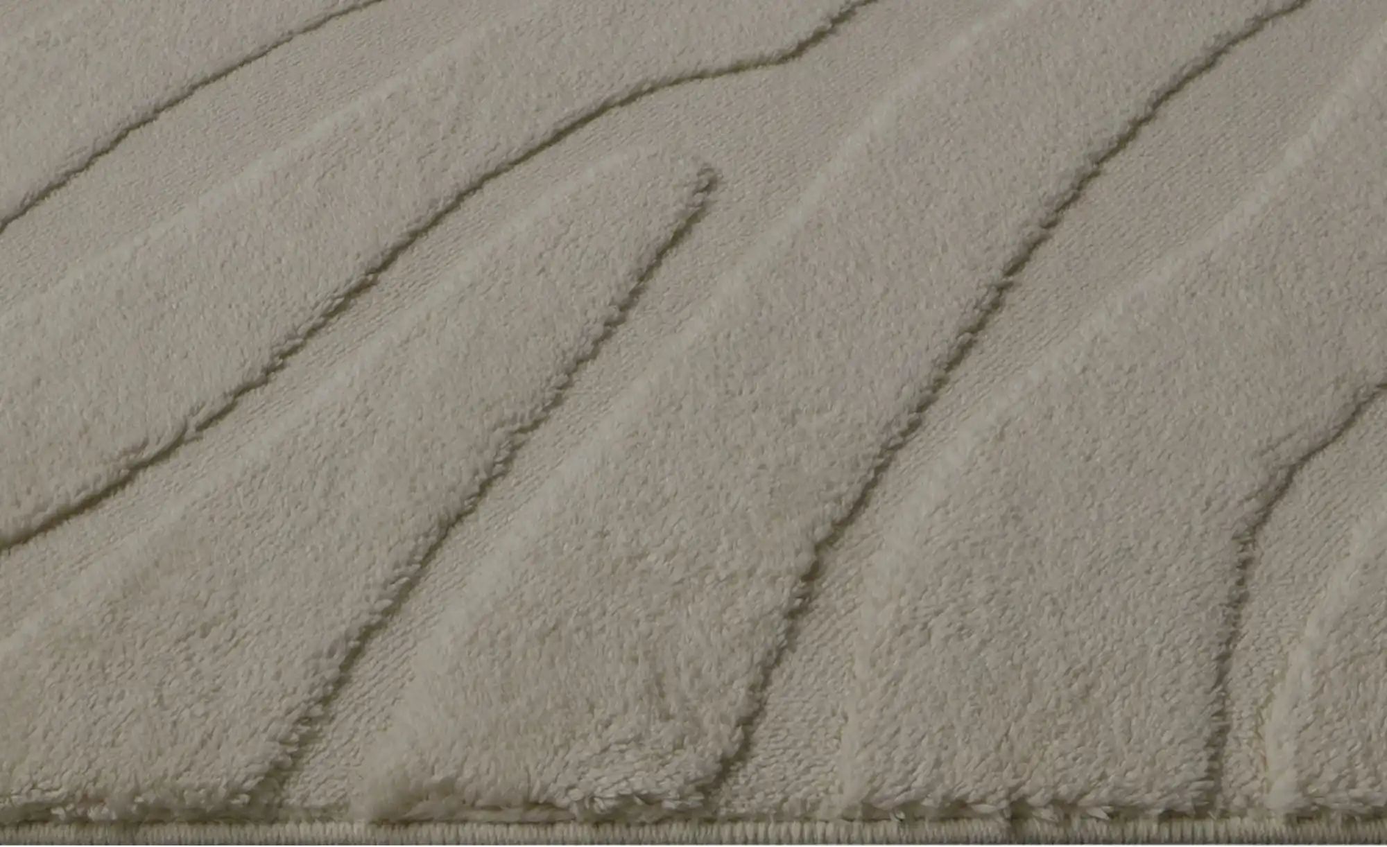 como Webteppich  Wave ¦ beige ¦ Synthetische Fasern ¦ Maße (cm): B: 80 Tepp günstig online kaufen