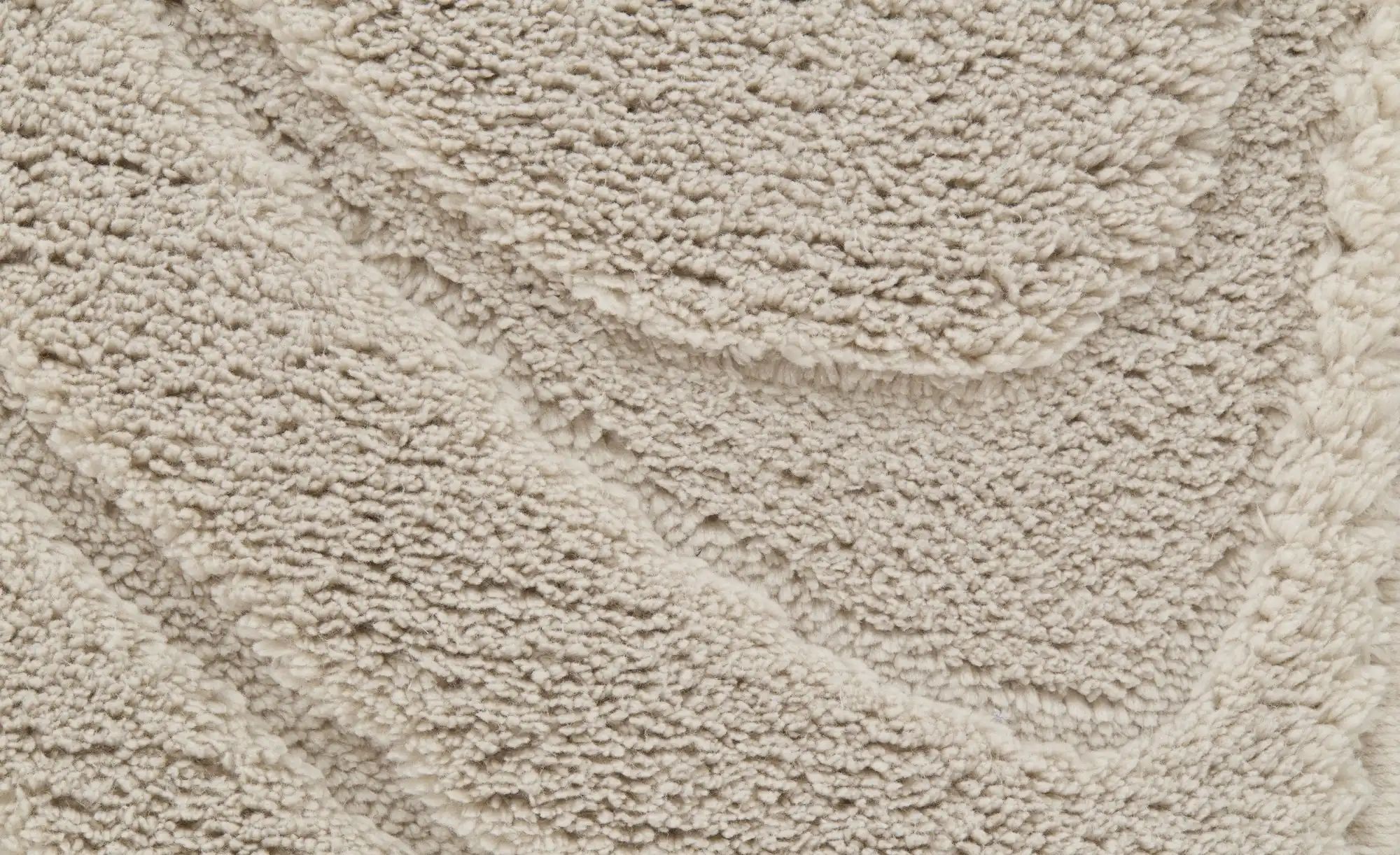 Thumbnail - como Webteppich  Wave ¦ grau ¦ Synthetische Fasern ¦ Maße (cm): B: 80 Teppiche > Kurzflorteppiche - Höffner