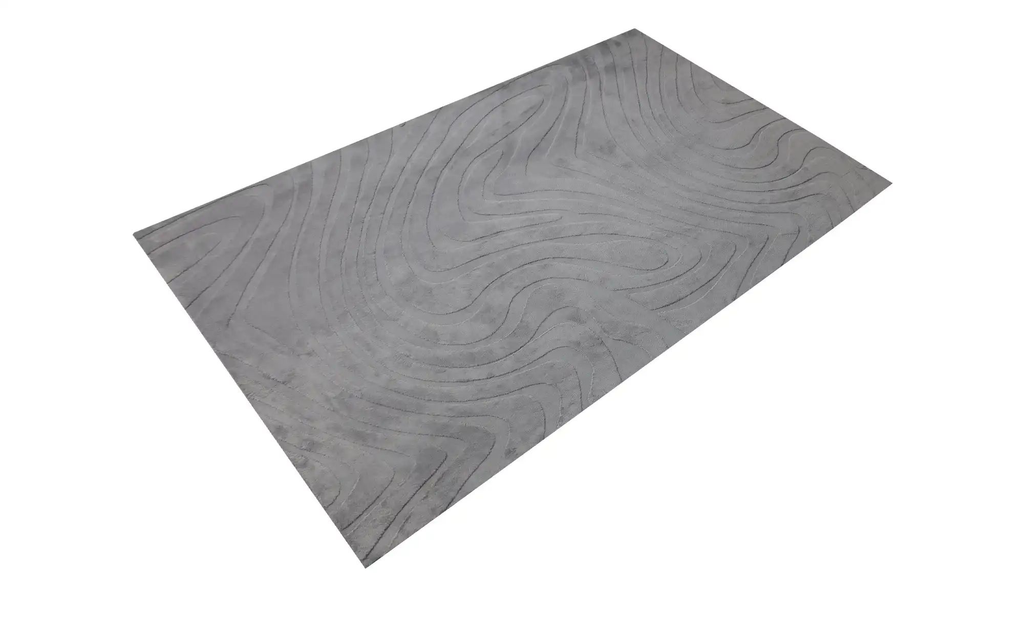 Thumbnail - como Webteppich  Wave ¦ grau ¦ Synthetische Fasern ¦ Maße (cm): B: 160 Teppiche > Kurzflorteppiche - Höffner