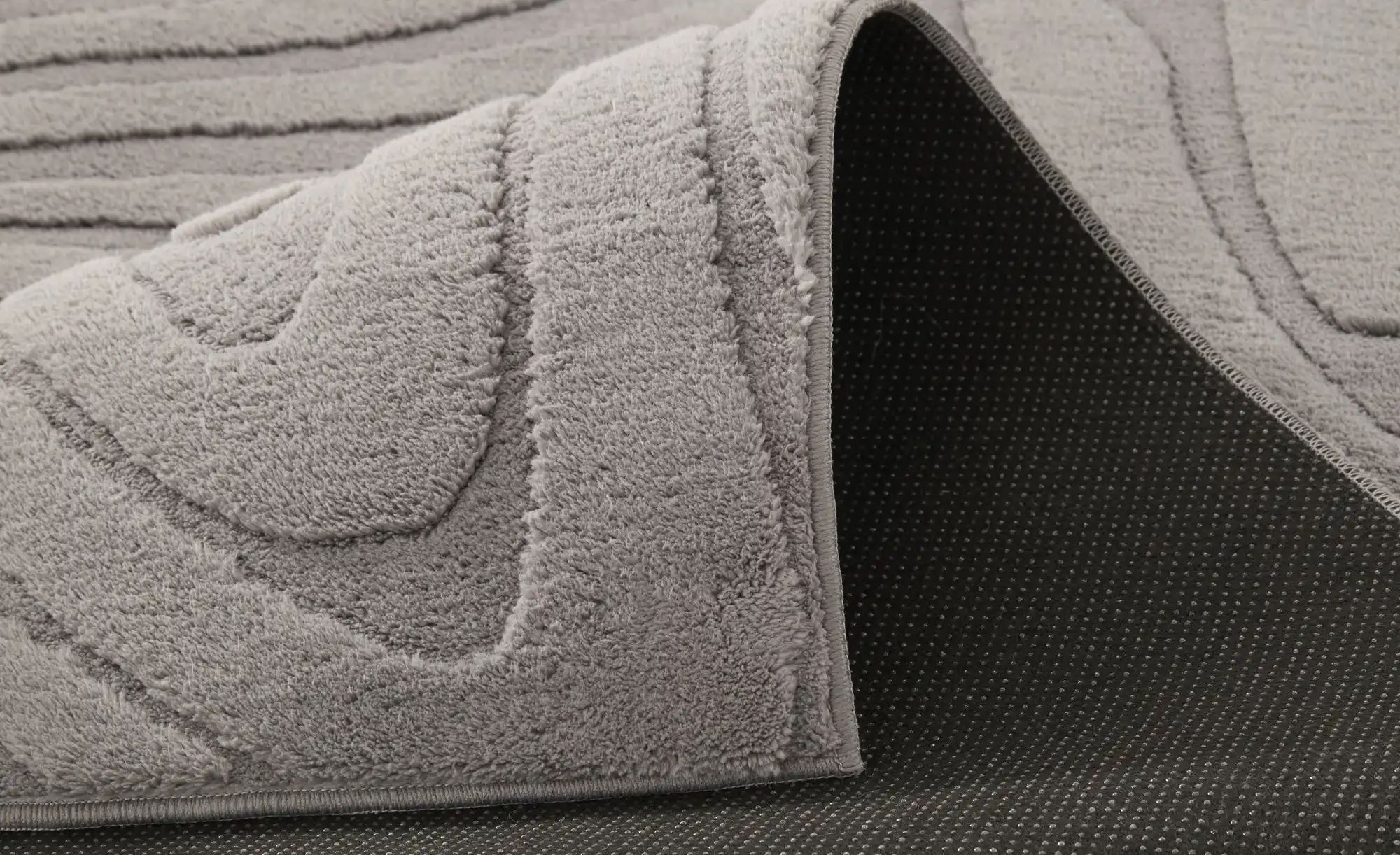 Thumbnail - como Webteppich  Wave ¦ grau ¦ Synthetische Fasern ¦ Maße (cm): B: 80 Teppiche > Kurzflorteppiche - Höffner